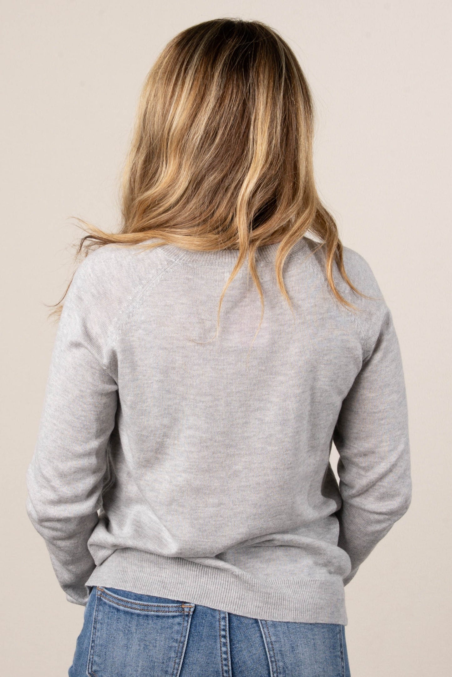 Olivia Fine Knit Raglan Sweater