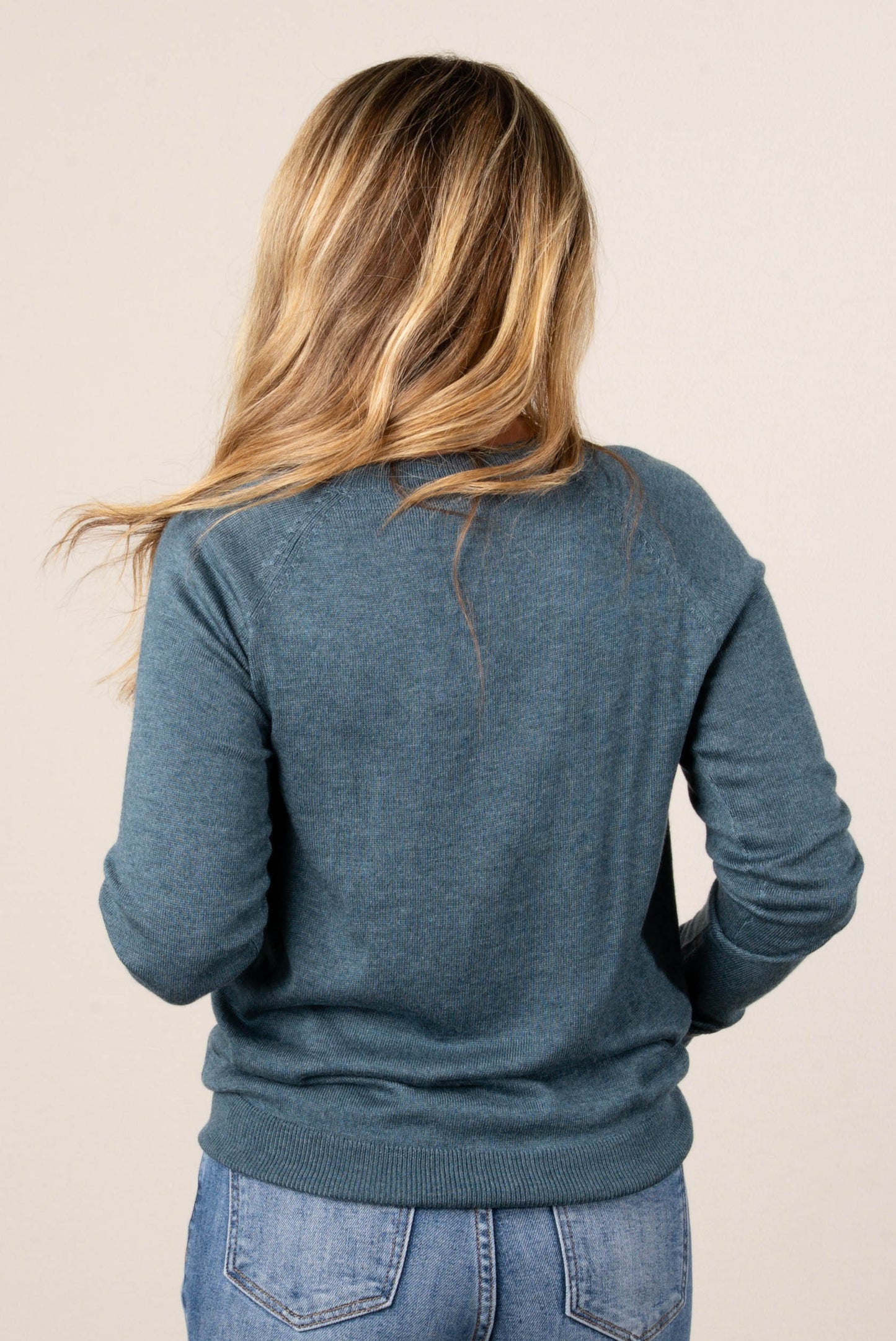 Olivia Fine Knit Raglan Sweater