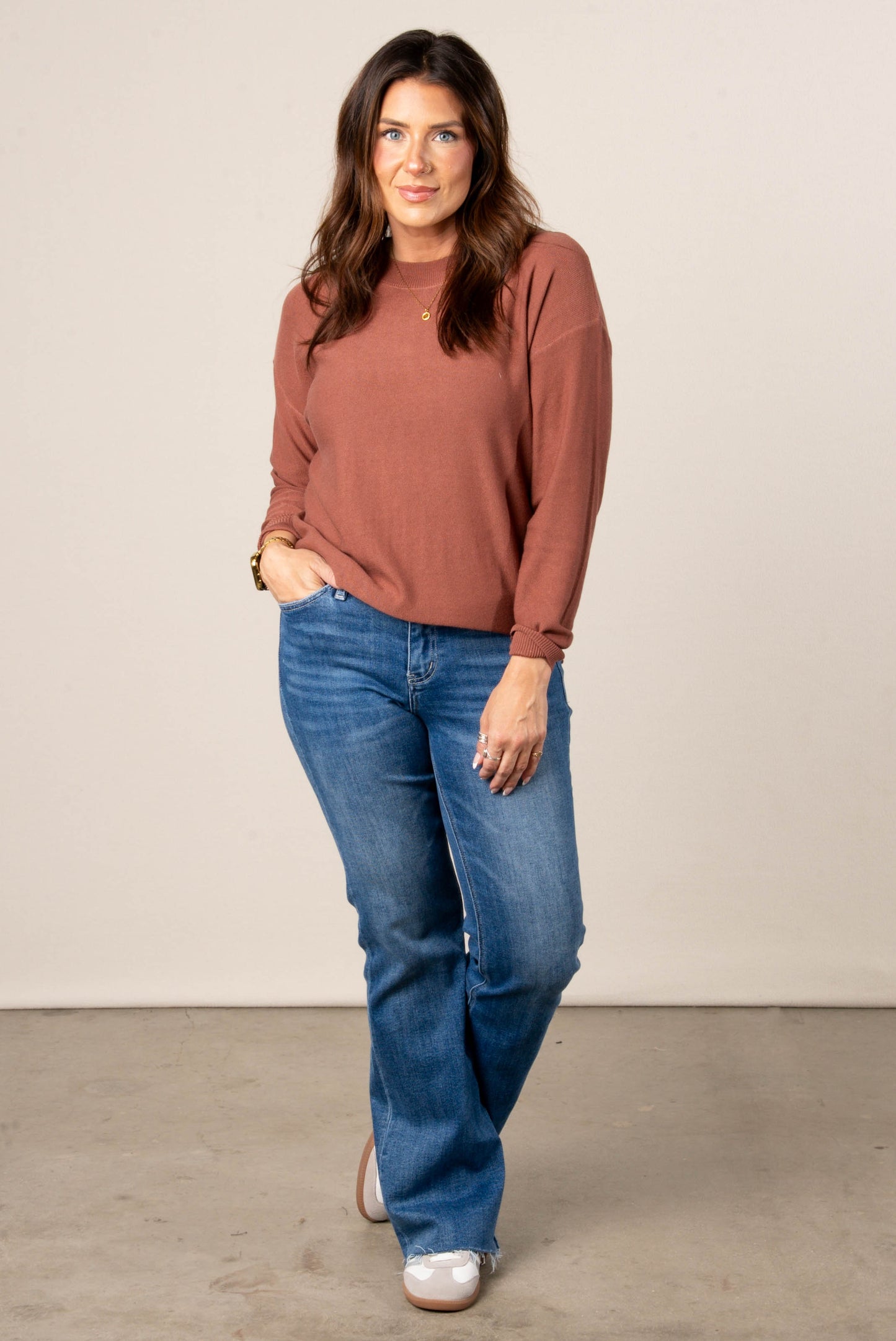 Marnie Lightweight Drop Shoulder Sweater