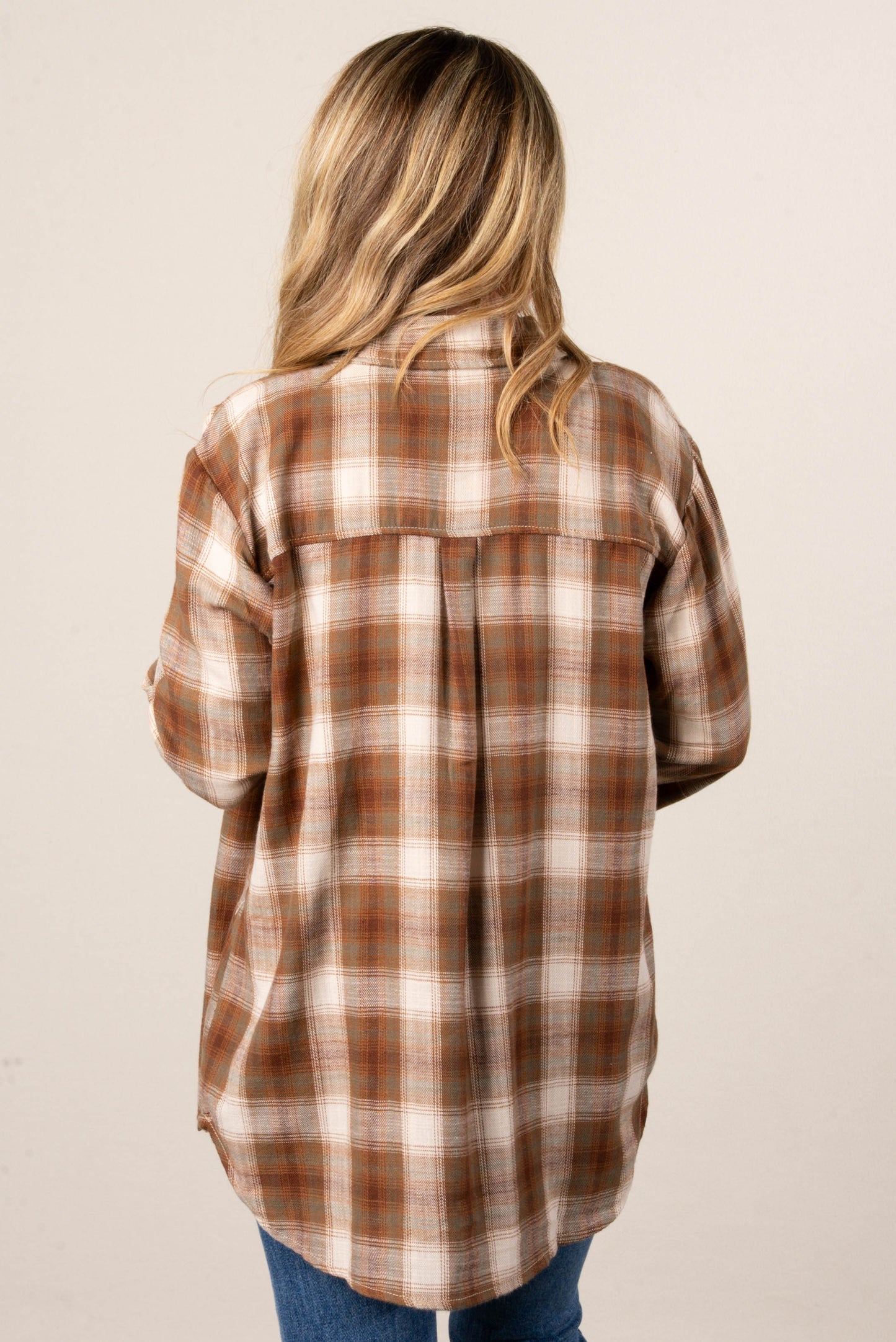 Thea Plaid Flannel Shirt
