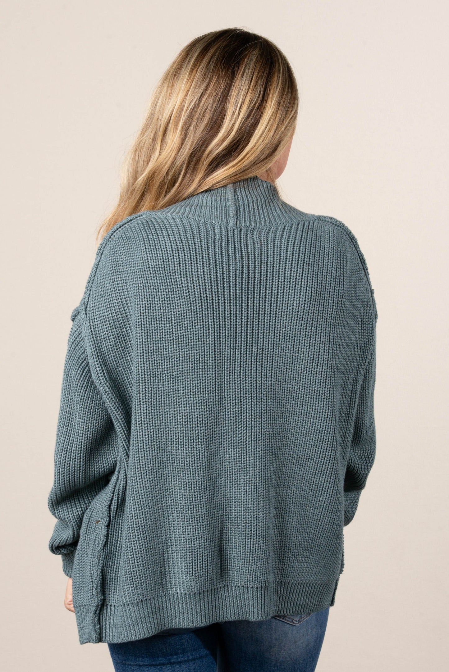 Lilianna Exposed Seam Cardigan