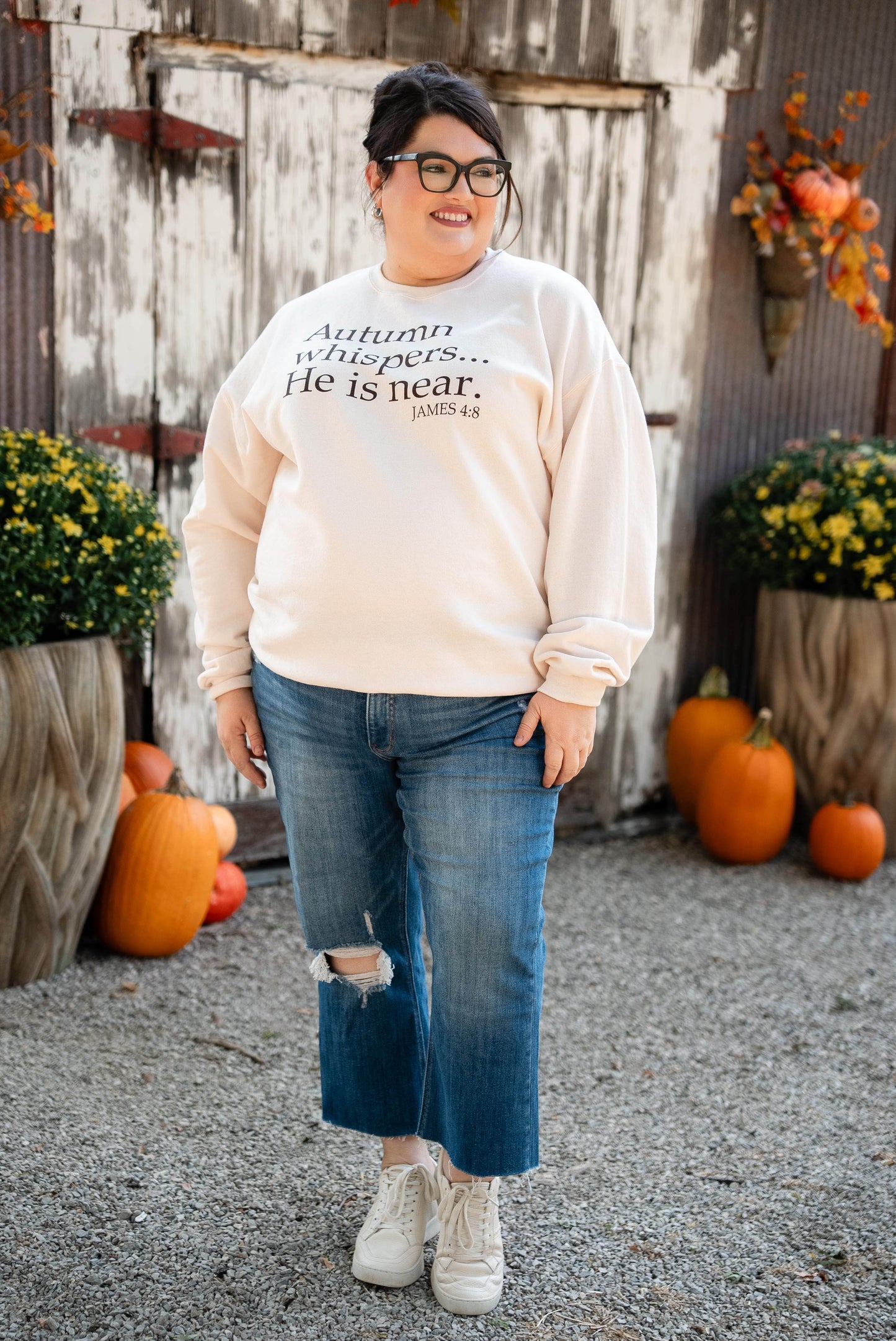Autumn Whispers Graphic Sweatshirt