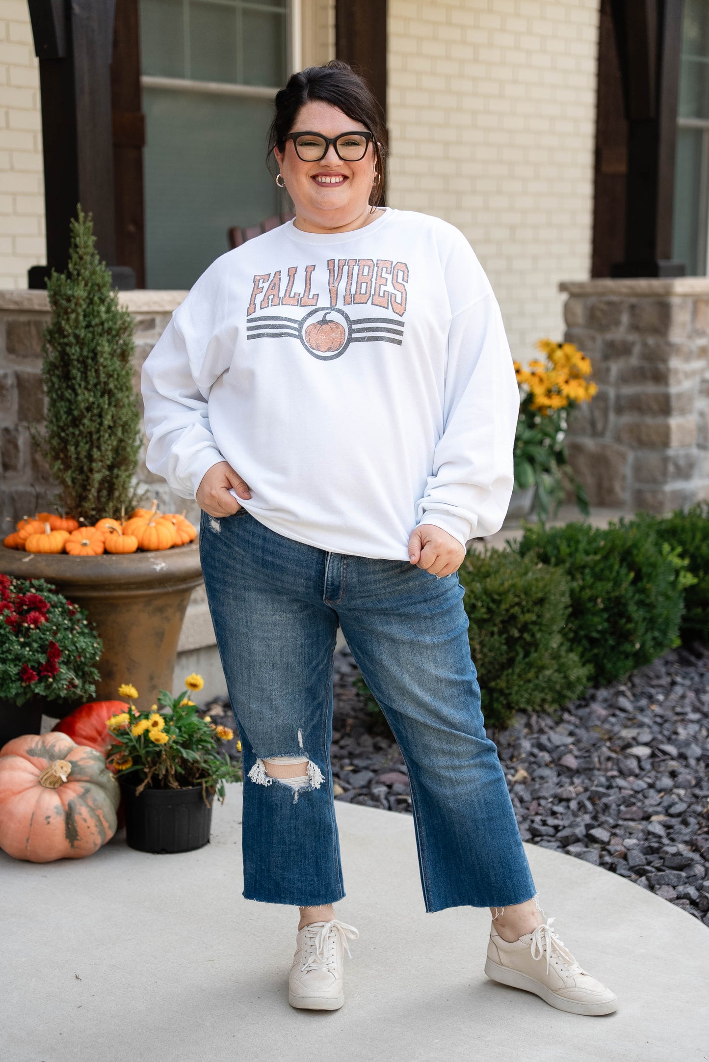 Fall Vibes Graphic Sweatshirt
