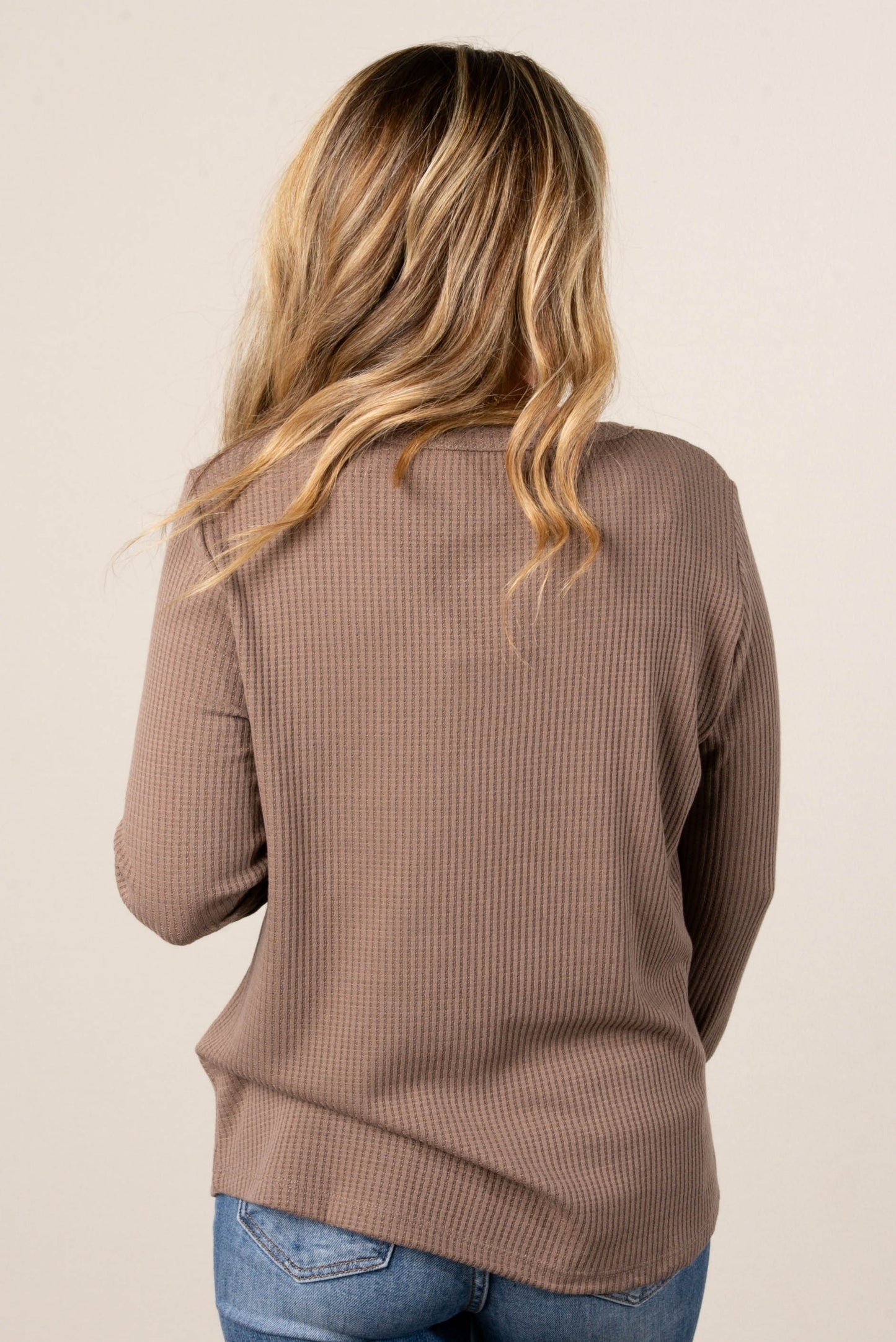 Sloan Waffle Knit Top
