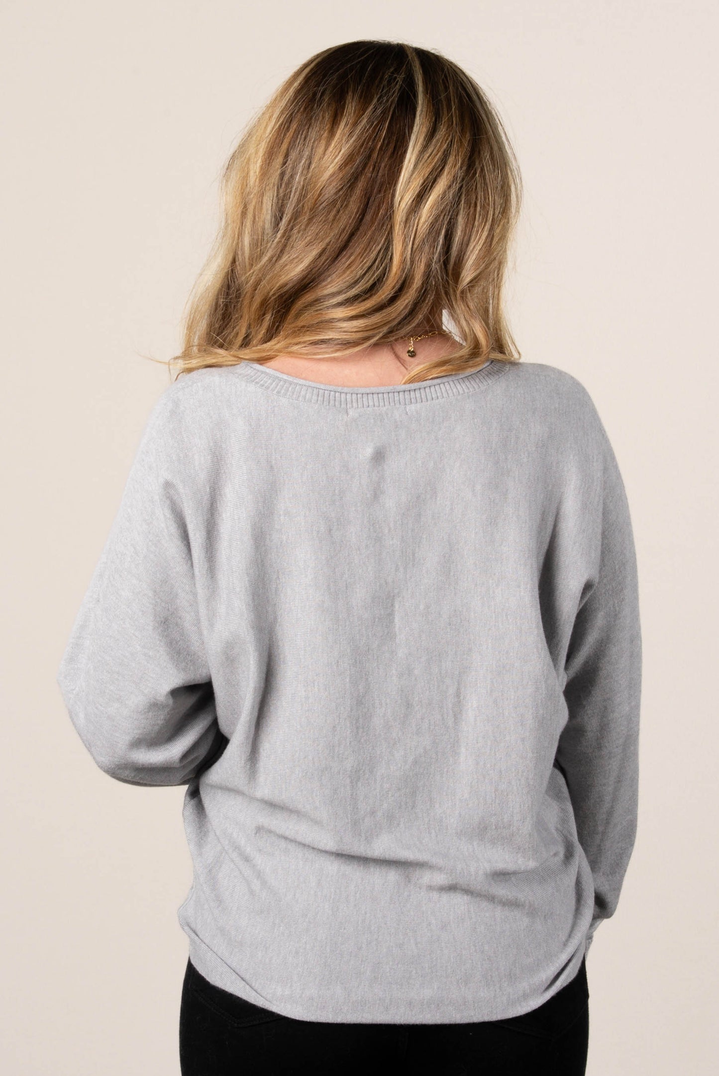 Callie Rolled Neck Dolman Sweater