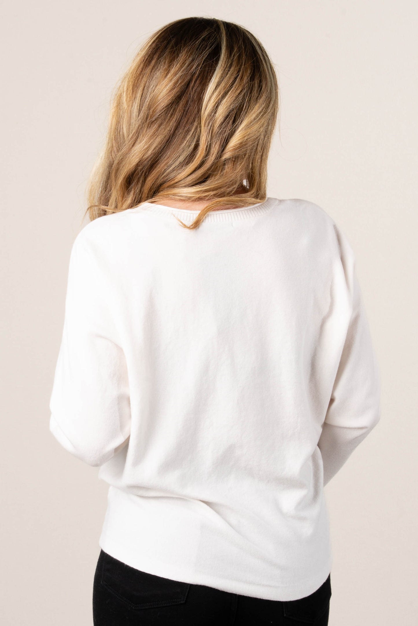 Callie Rolled Neck Dolman Sweater