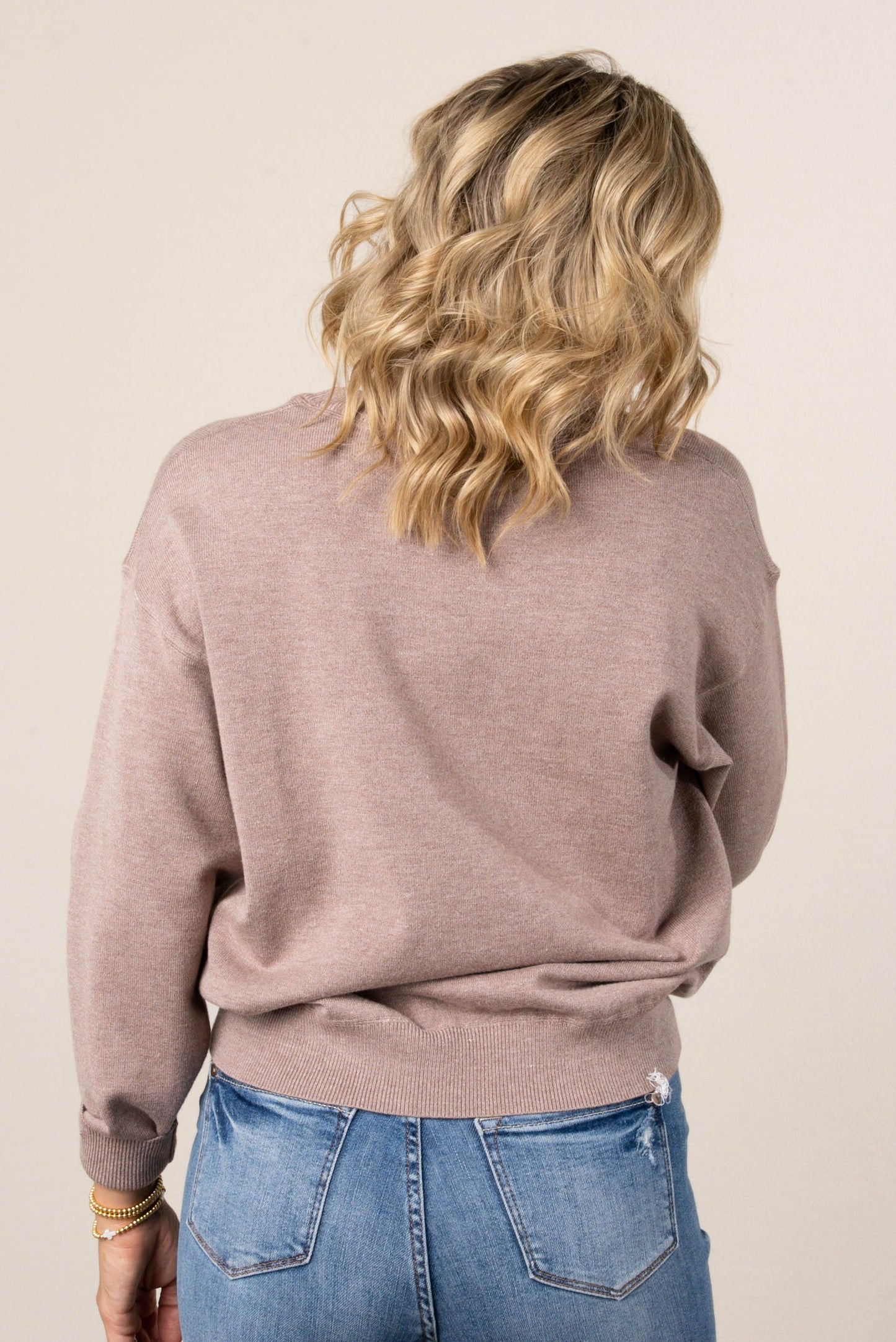 Elizabeth Top Stitch Sweater