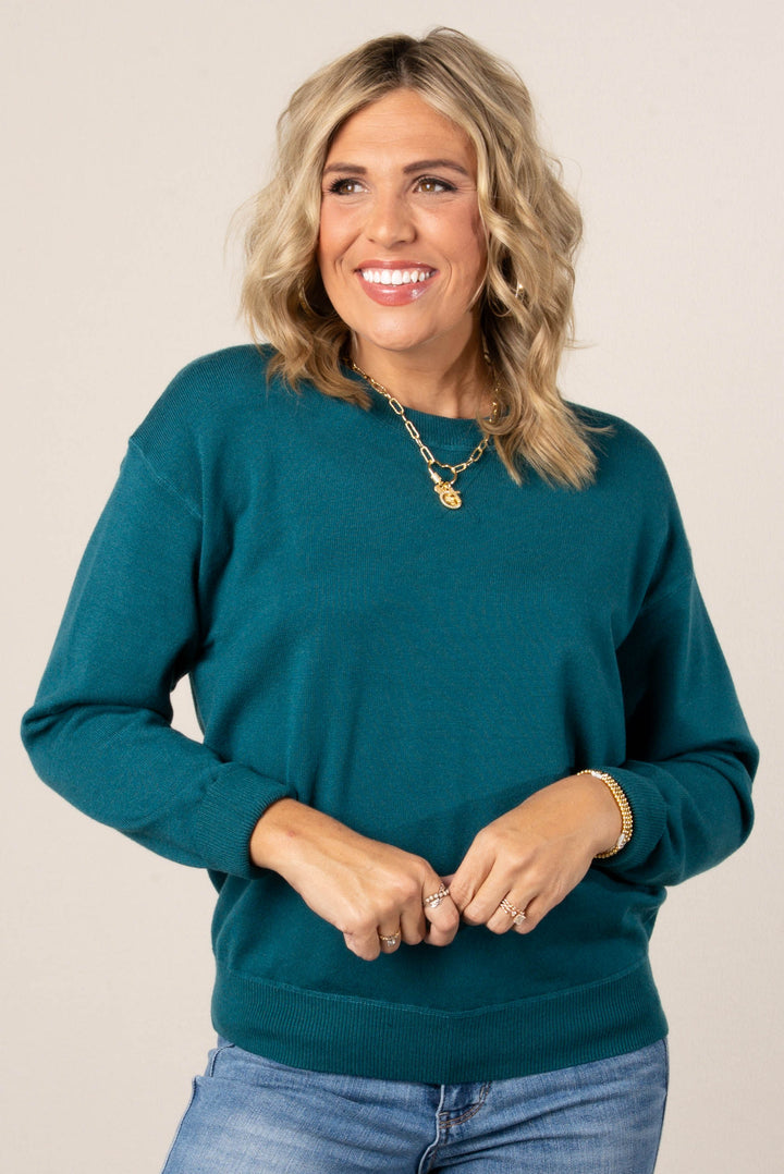 Elizabeth Top Stitch Sweater