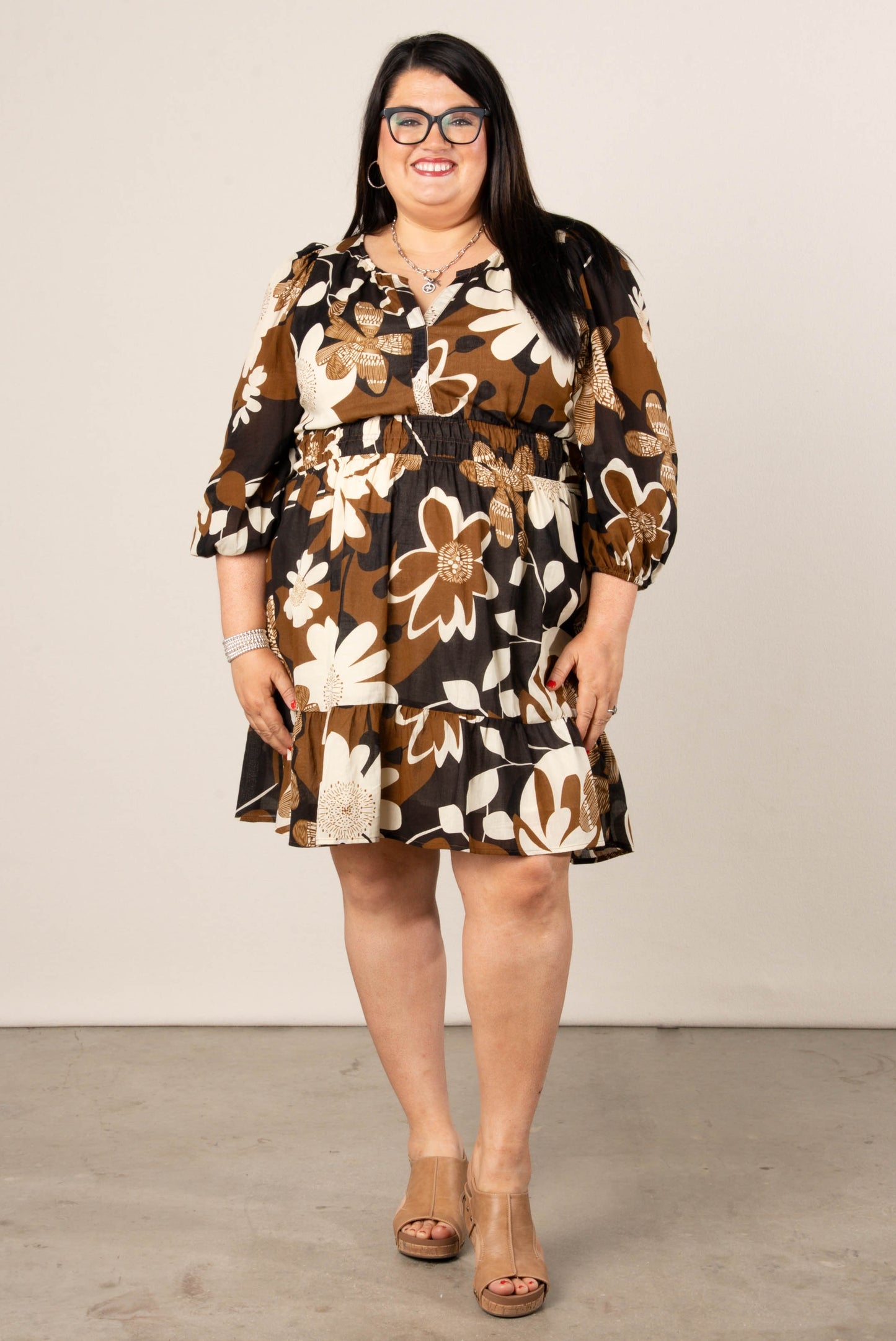 Eleanor Floral Smocked Waist Dress
