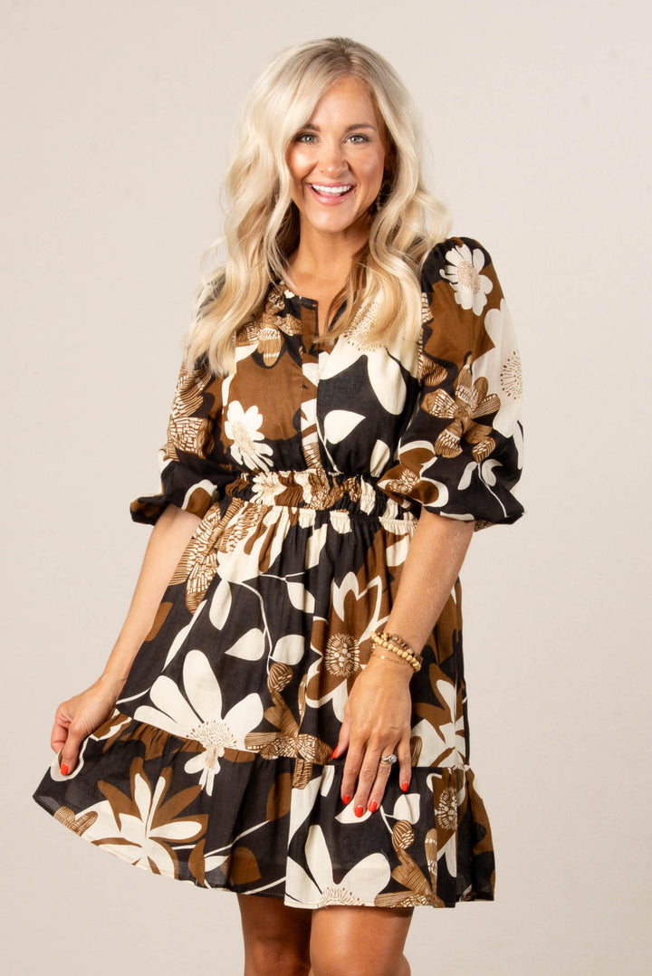 Eleanor Floral Smocked Waist Dress