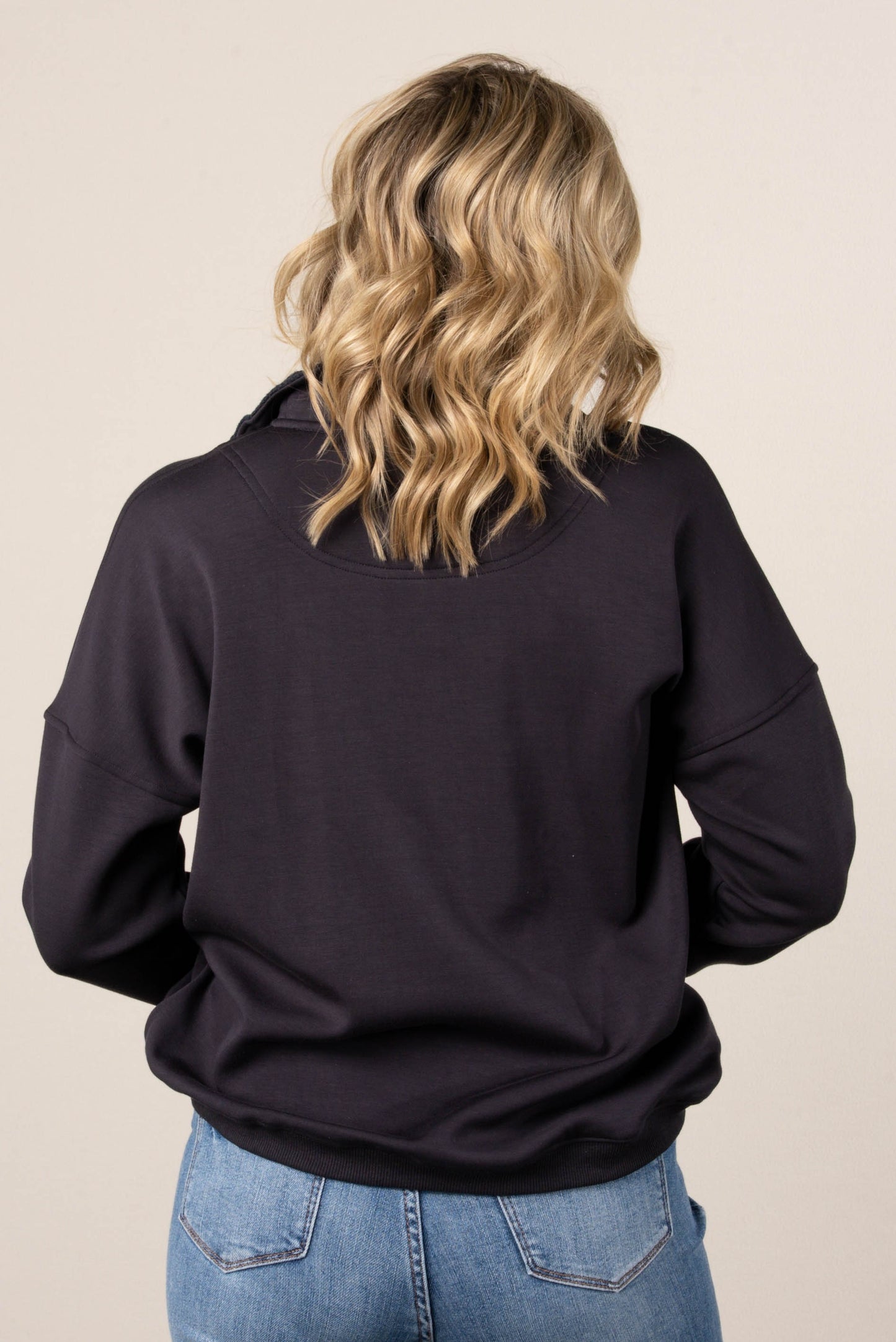 Nova High Snap Neck Pullover