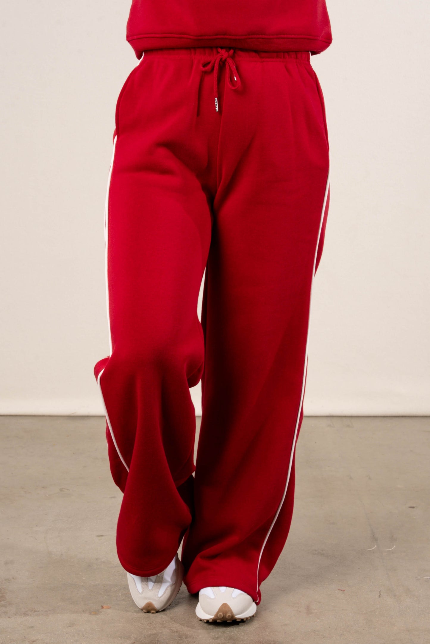 Kylie Side Striped Drawstring Sweatpants