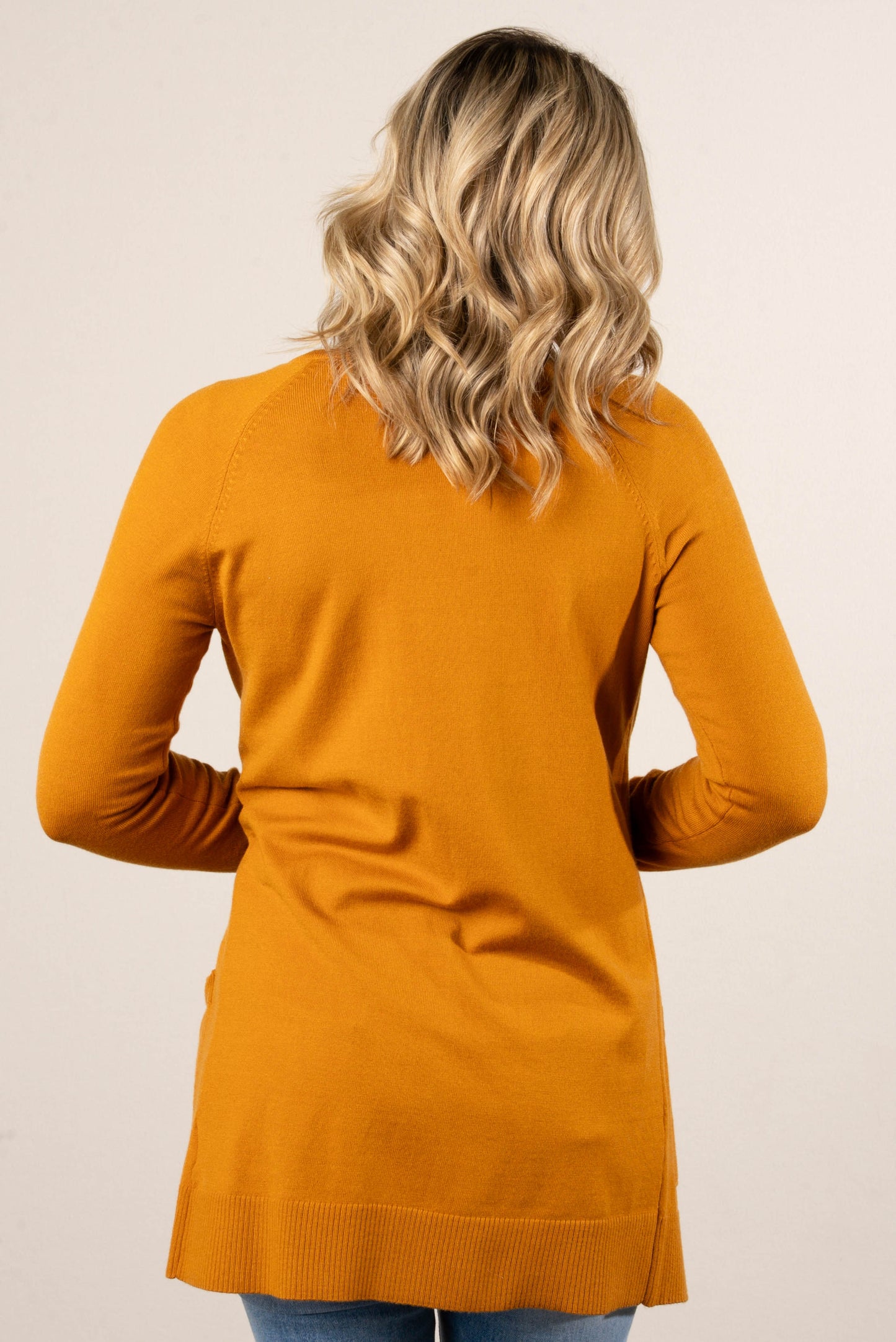 Lara Open Front Raglan Sweater Cardigan
