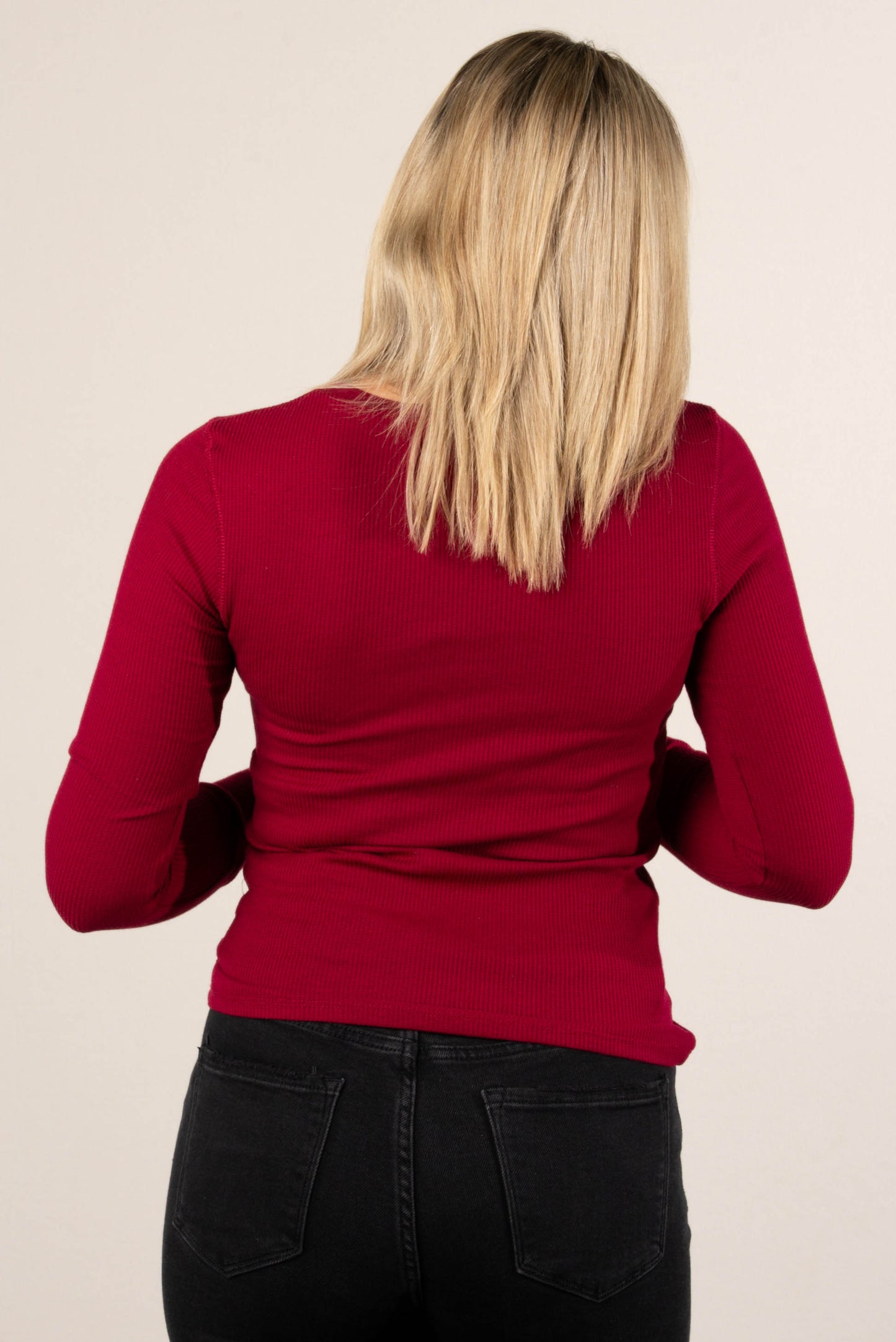 Gemma Thermal Knit Layering Top
