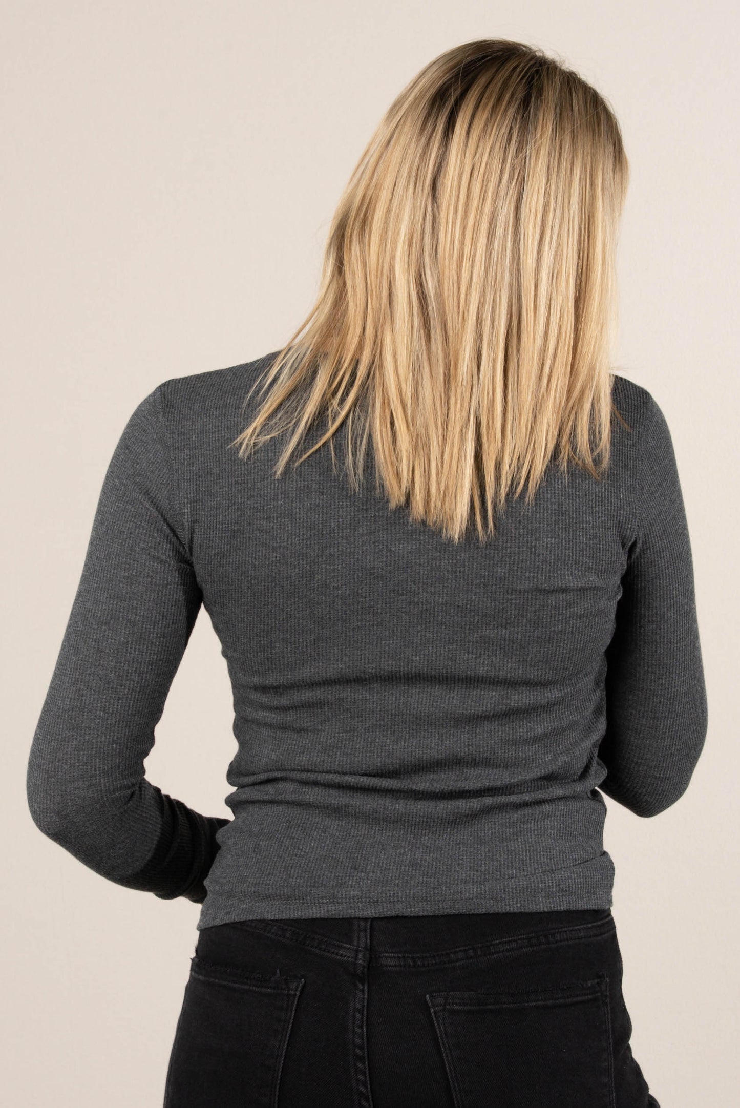 Gemma Thermal Knit Layering Top