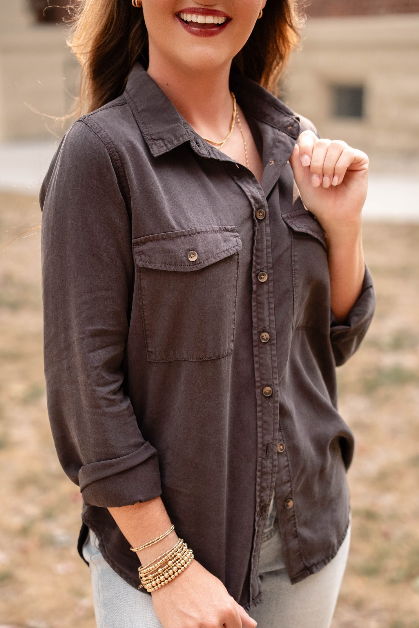 Noelle Tencel Shirt