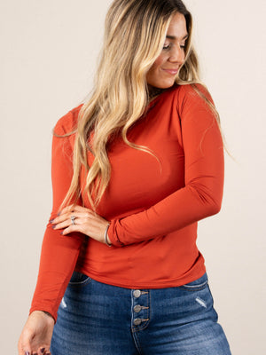 Riley Brushed Knit Boat Neck Top