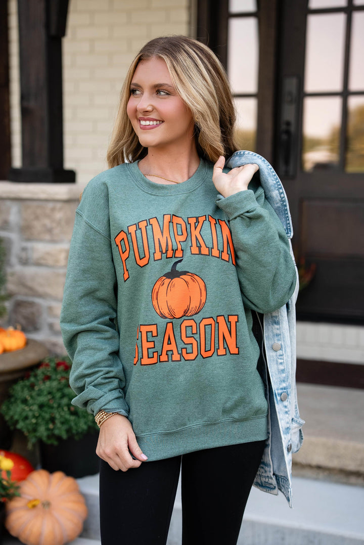 Pumpkin Season Graphic Sweatshirt