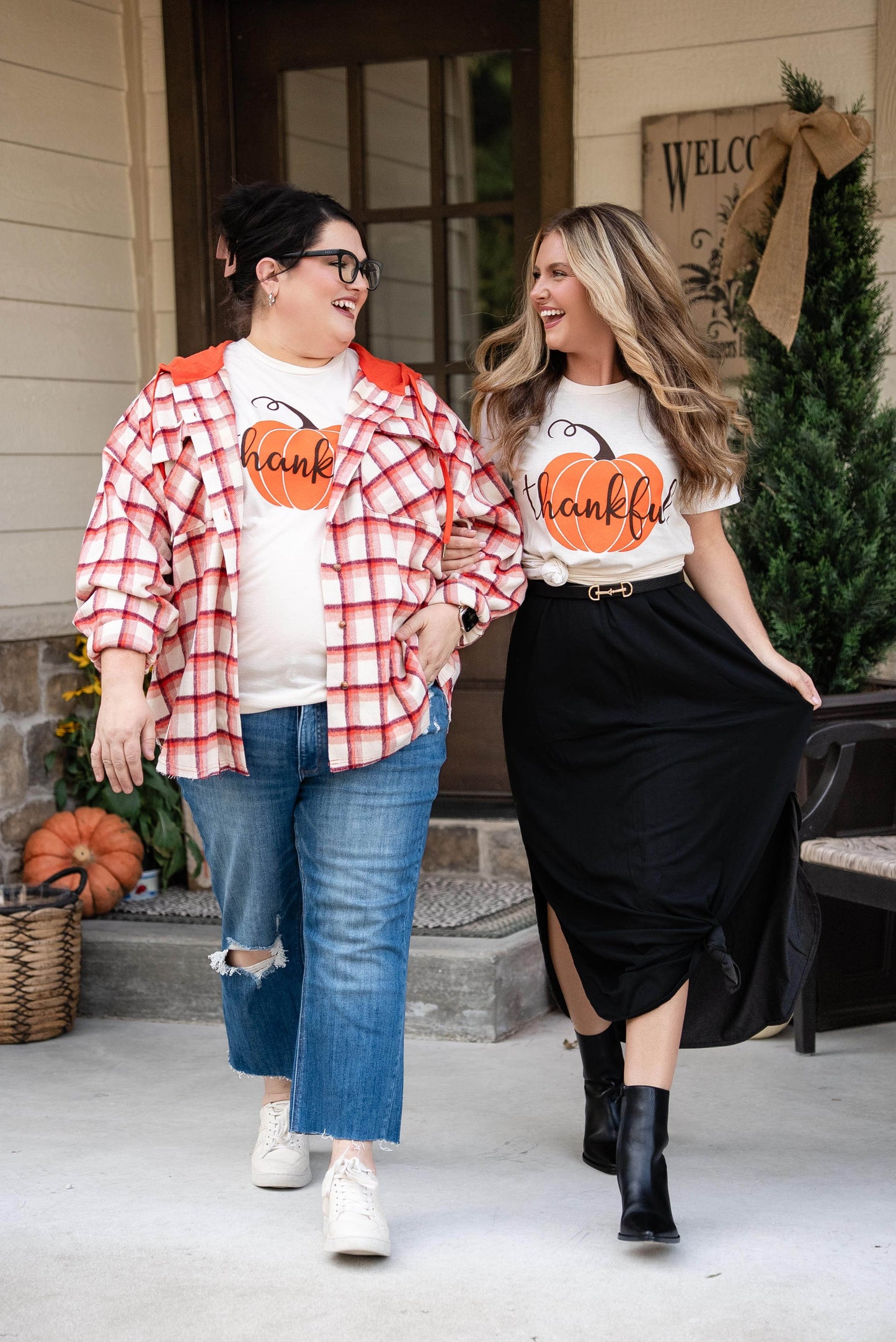 Thankful Pumpkin SS Graphic Tee