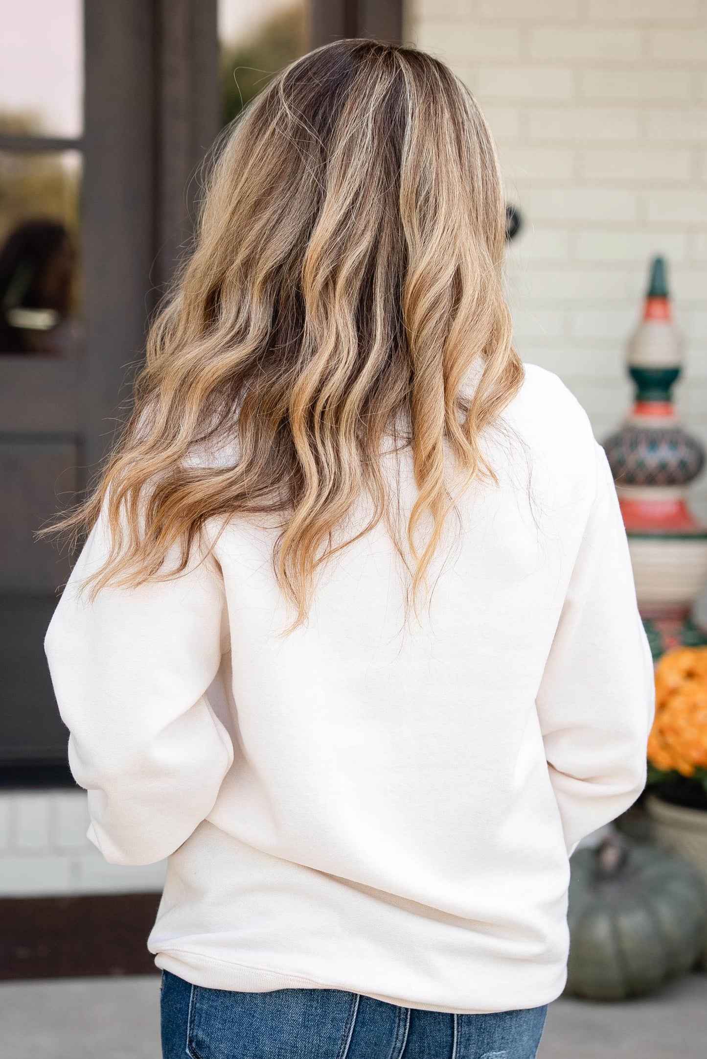 Thankful Pumpkin Graphic Sweatshirt