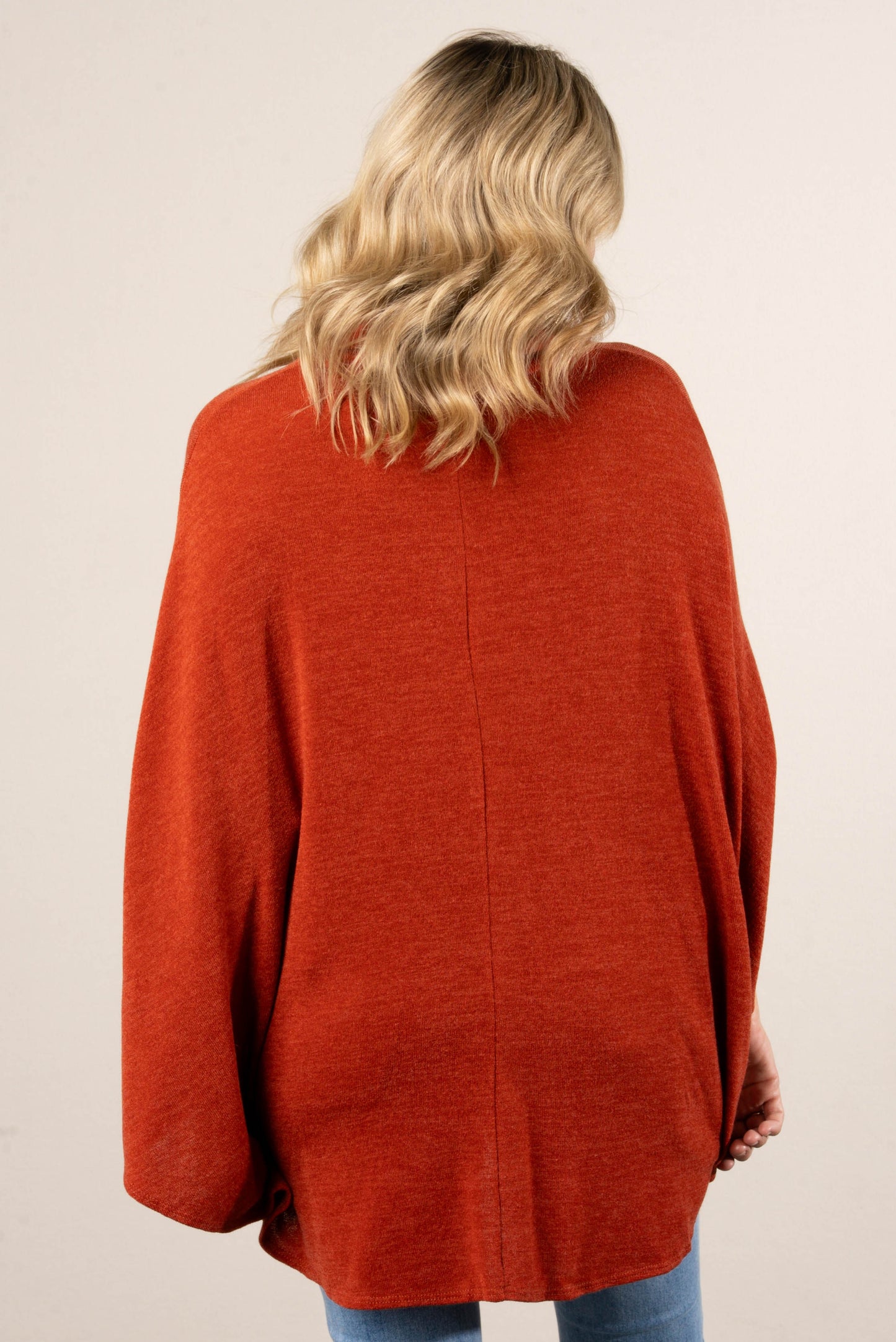Paige Turtleneck Poncho Top