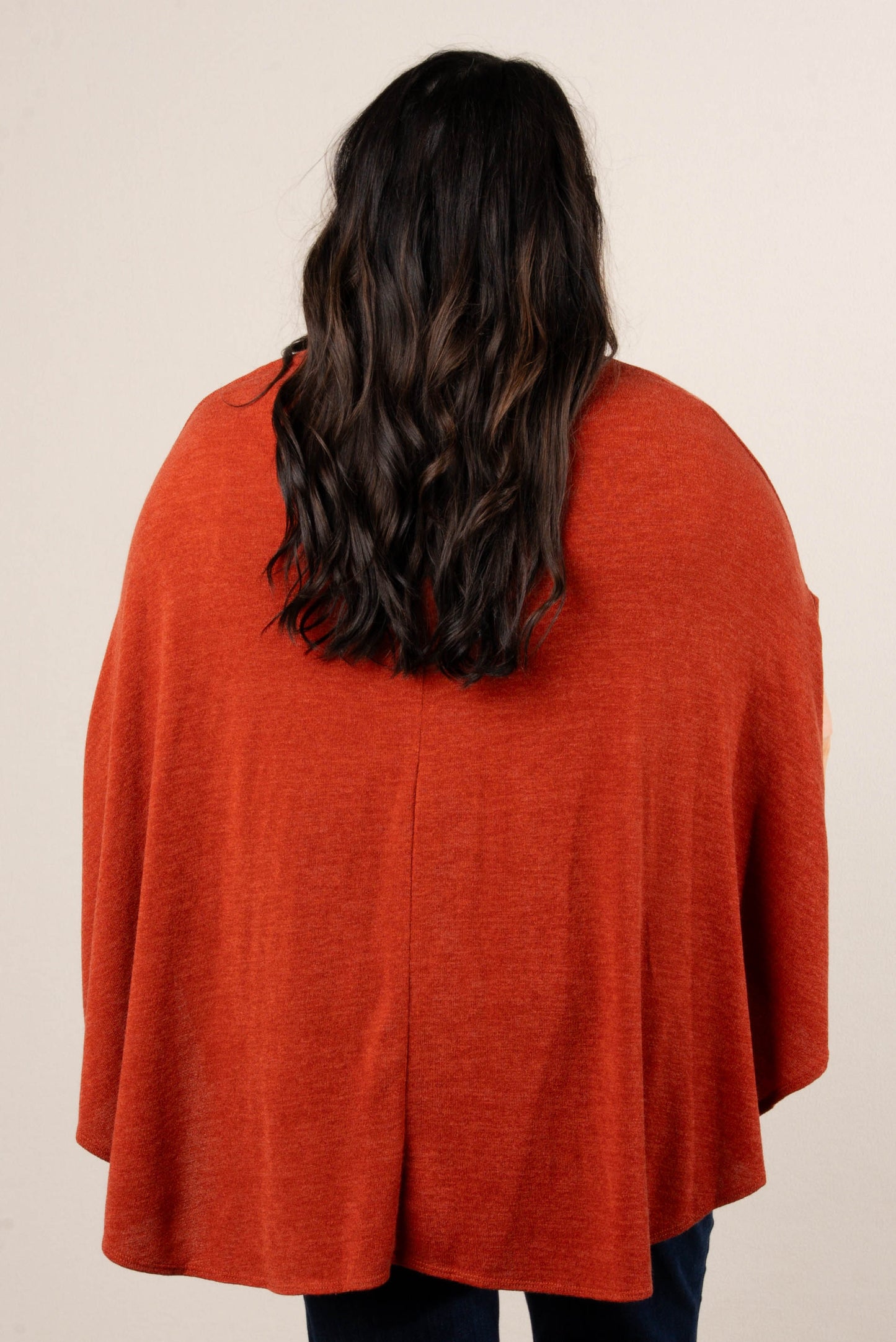 Paige Turtleneck Poncho Top