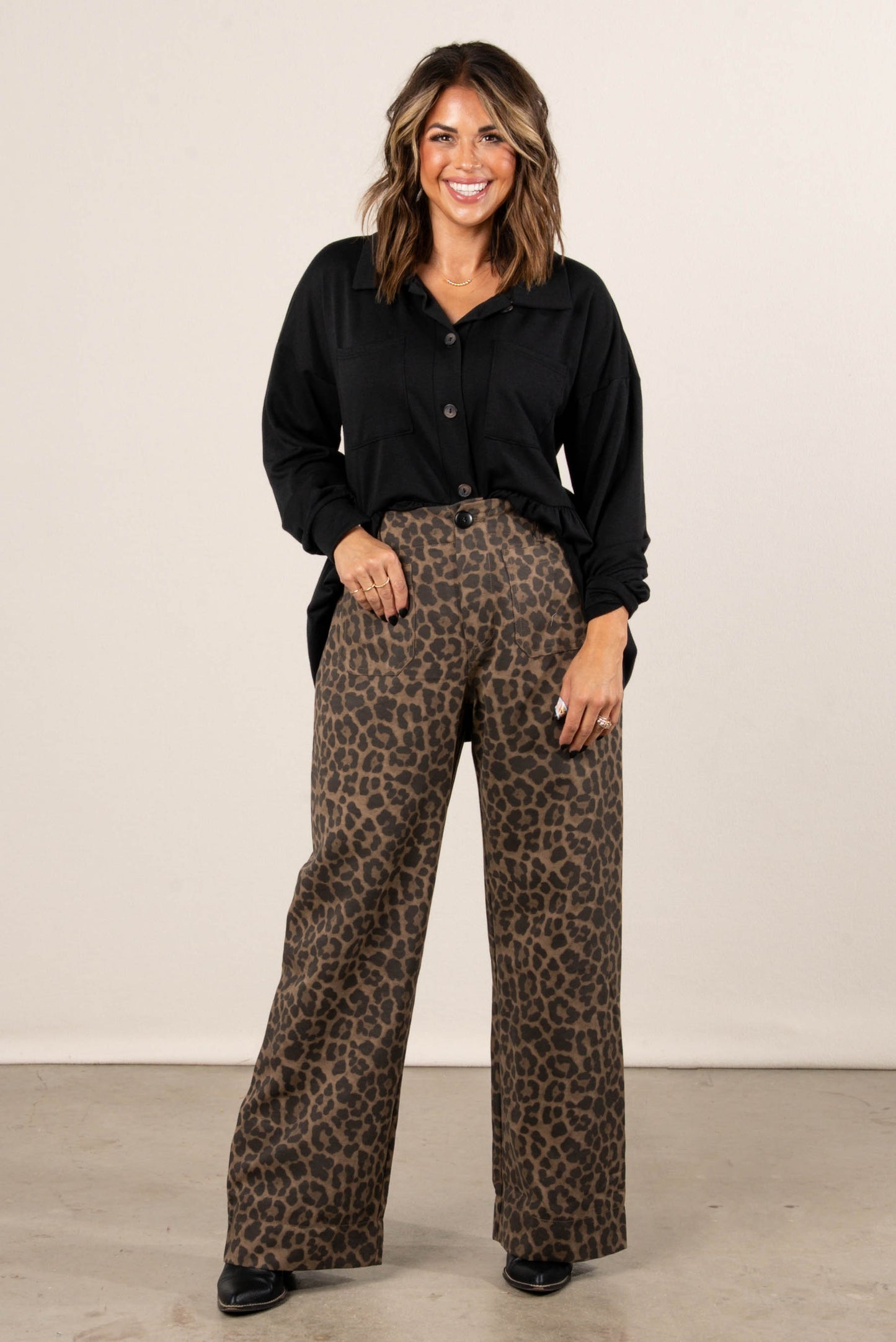 Margaux Jersey Knit Peplum Shacket
