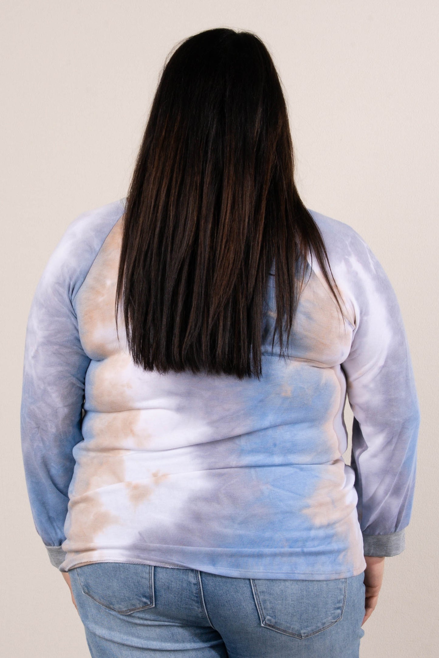 Polly Tie Dyed Top Stitch Top