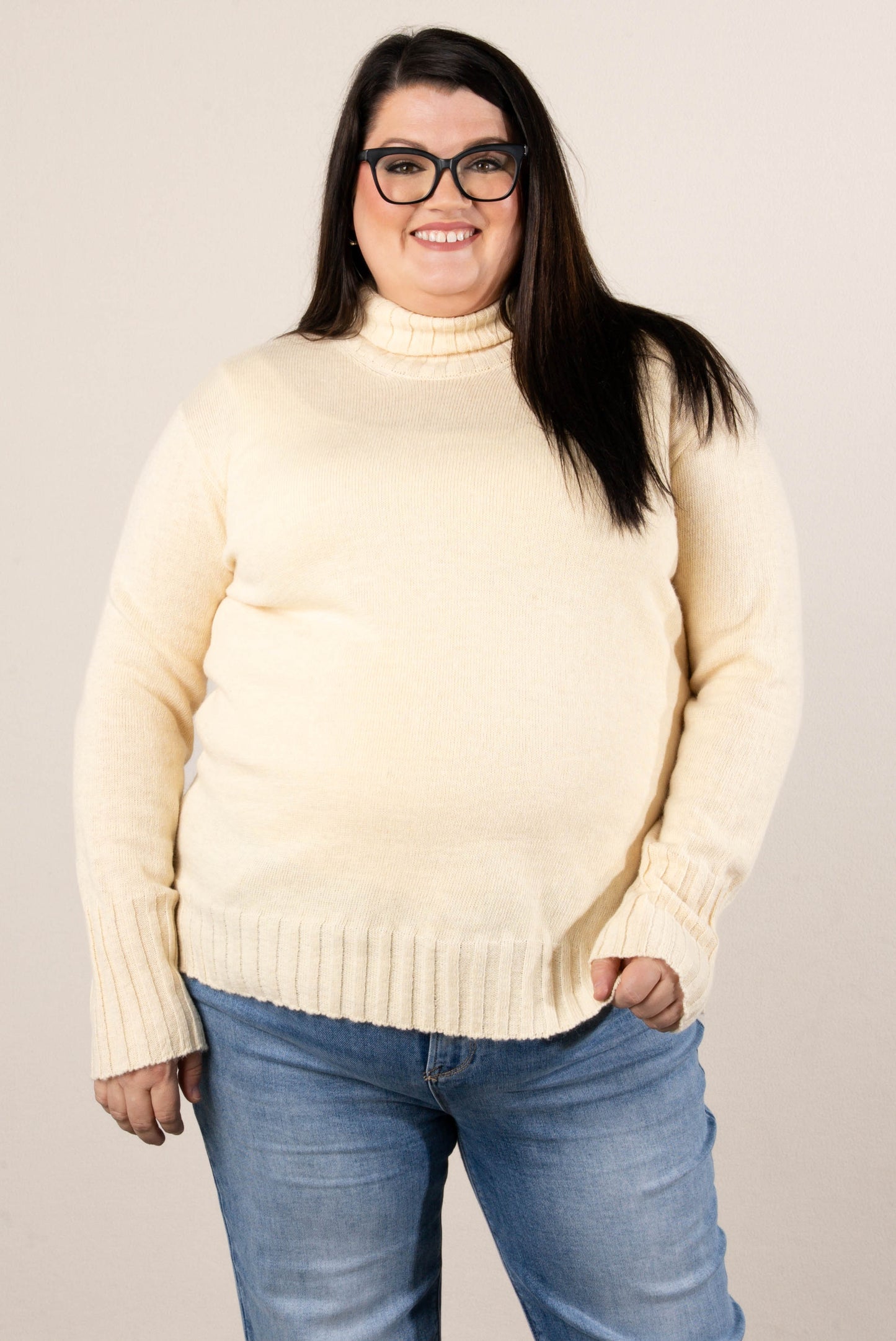 Quinn Turtleneck Tunic Sweater