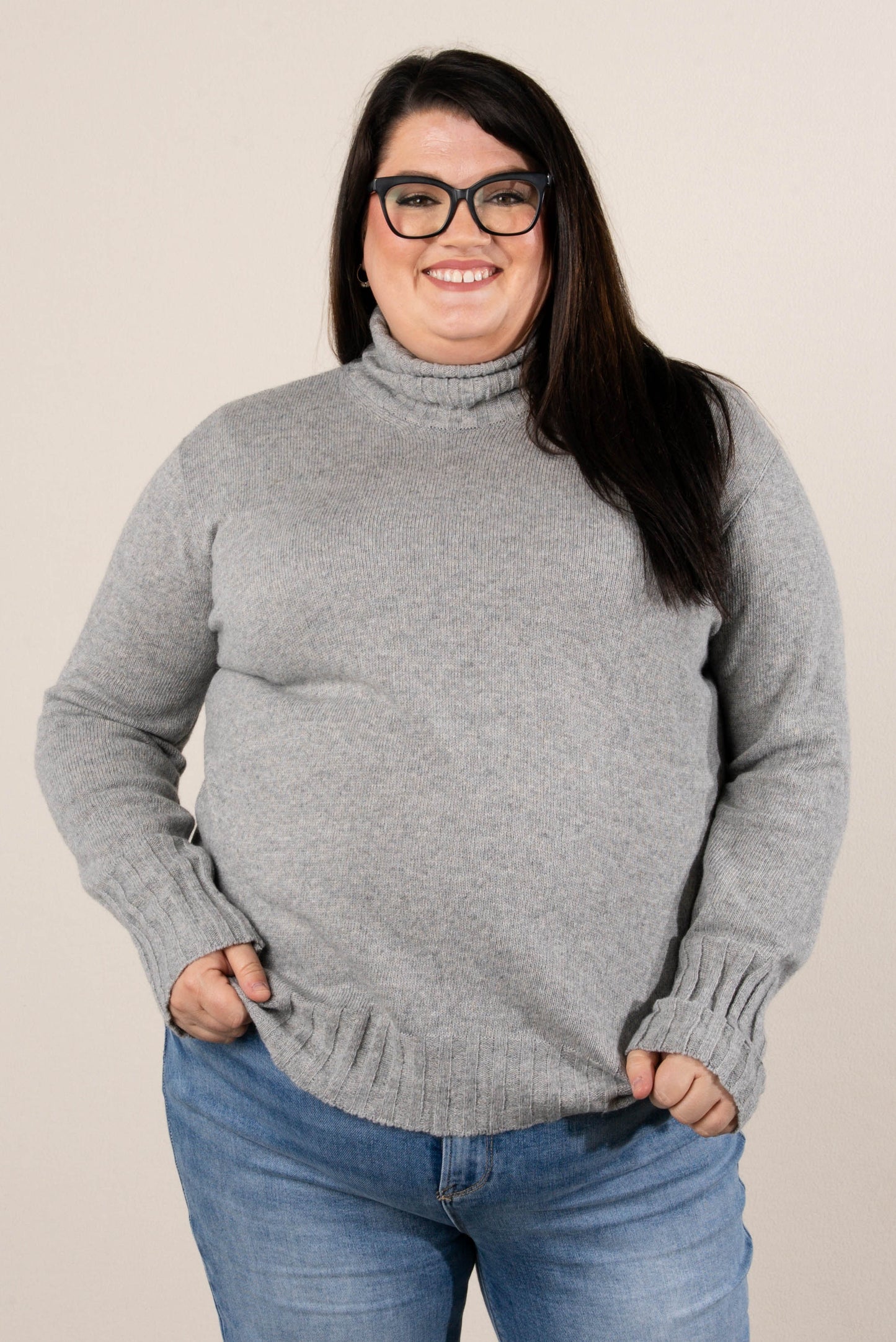 Quinn Turtleneck Tunic Sweater