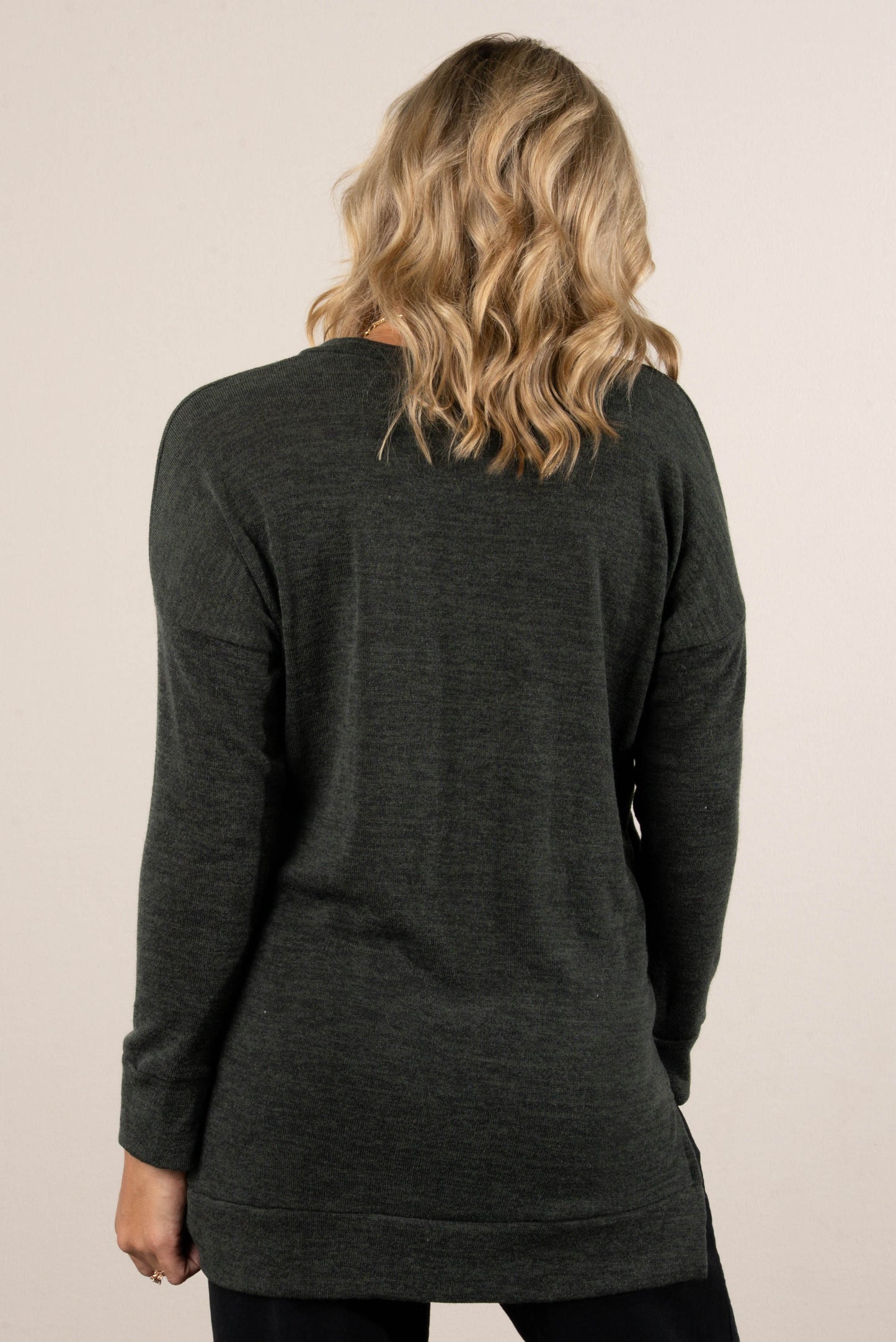 Florence Brushed Knit Side Pocket Top