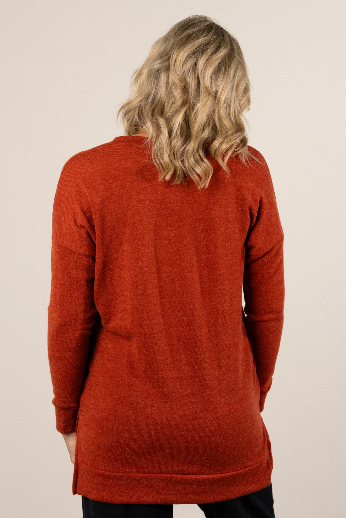 Florence Brushed Knit Side Pocket Top