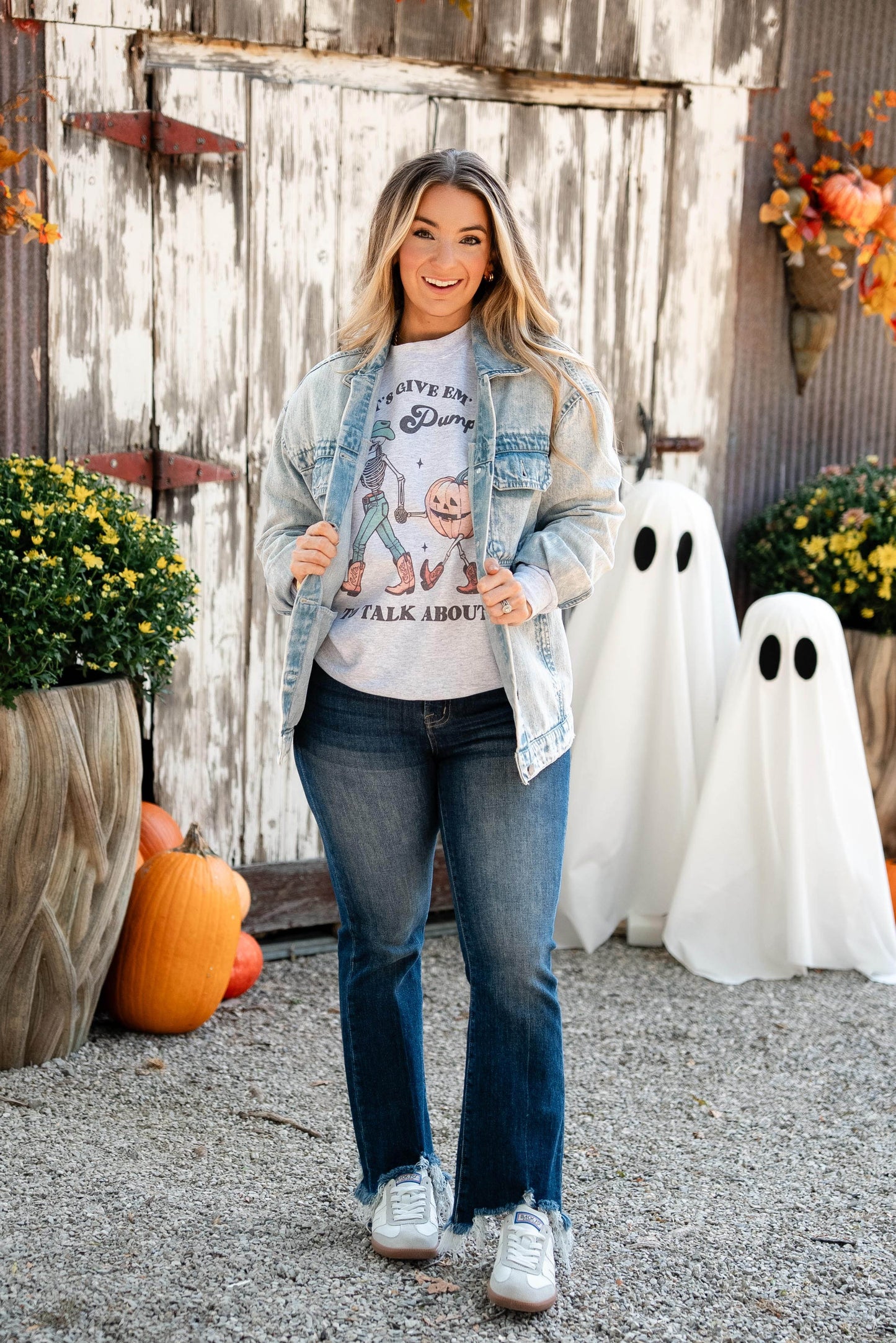 Pumpkin To Talk About Graphic Sweatshirt