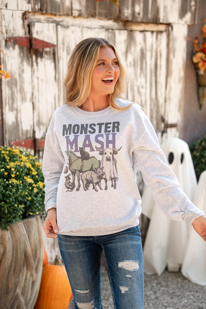 Monster Mash Graphic Sweatshirt