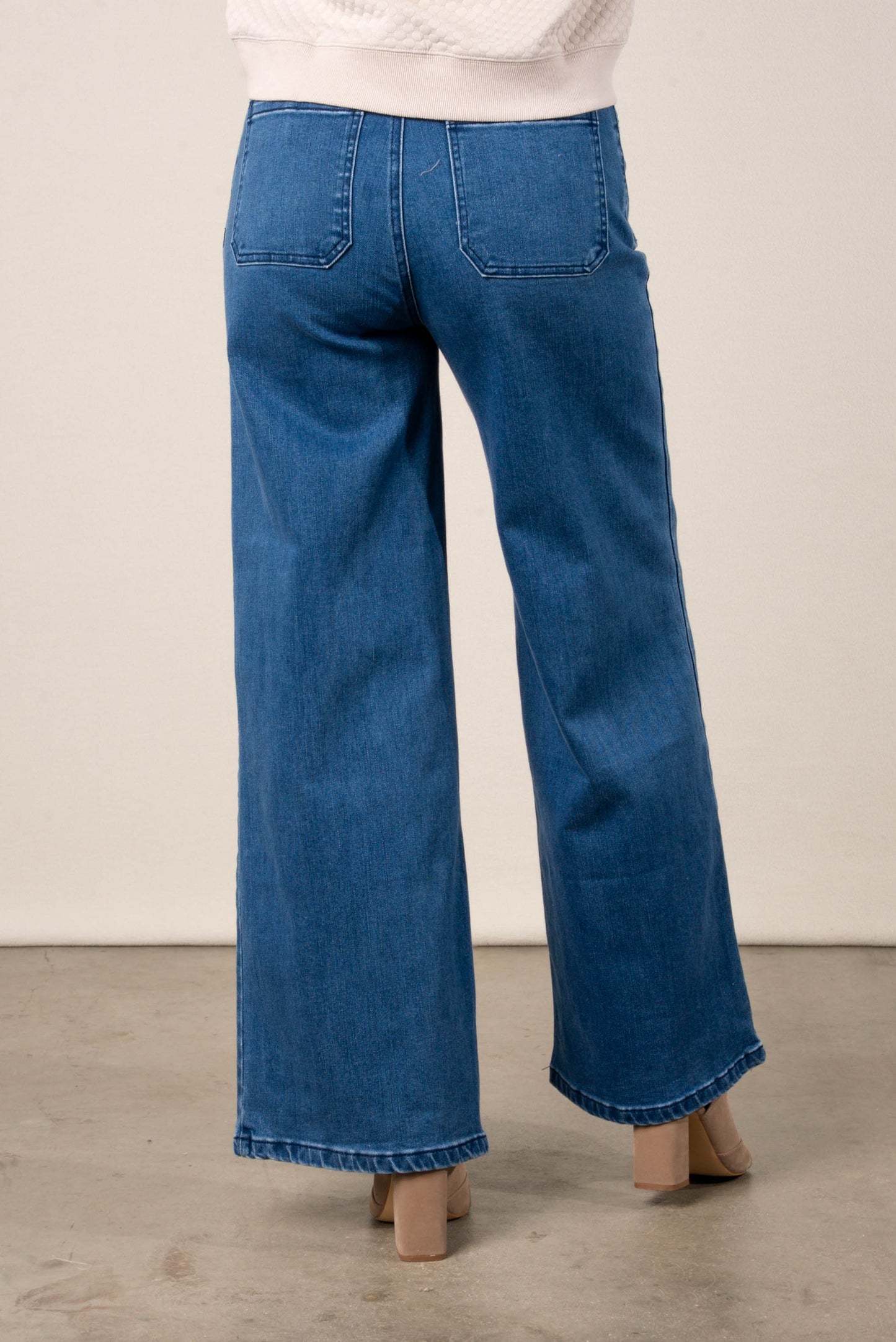 White Birch | Bobbi High Rise Boyfriend Jeans