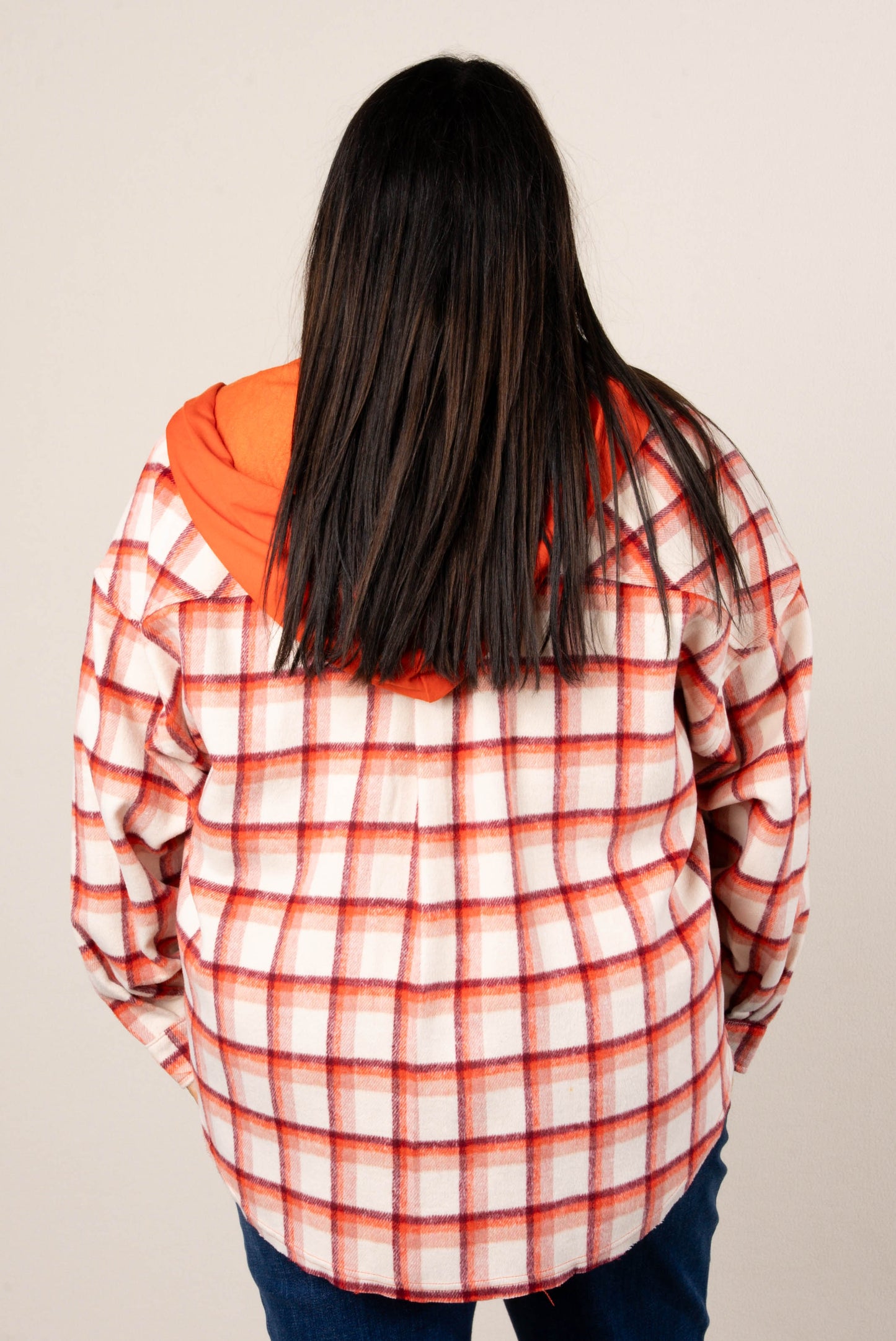 Crispin Plaid Flannel Hooded Shirt