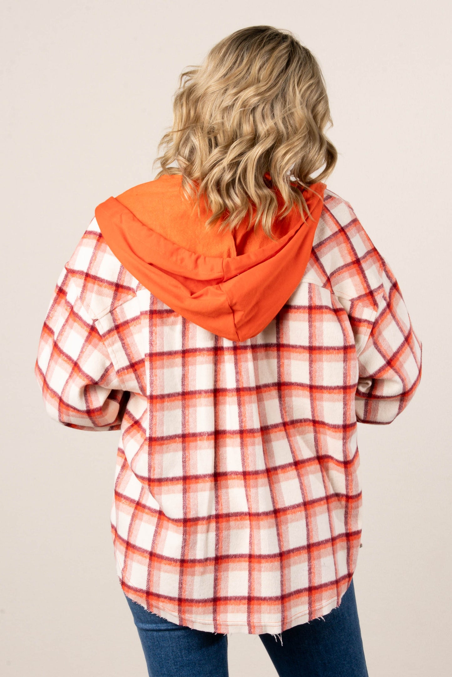 Crispin Plaid Flannel Hooded Shirt