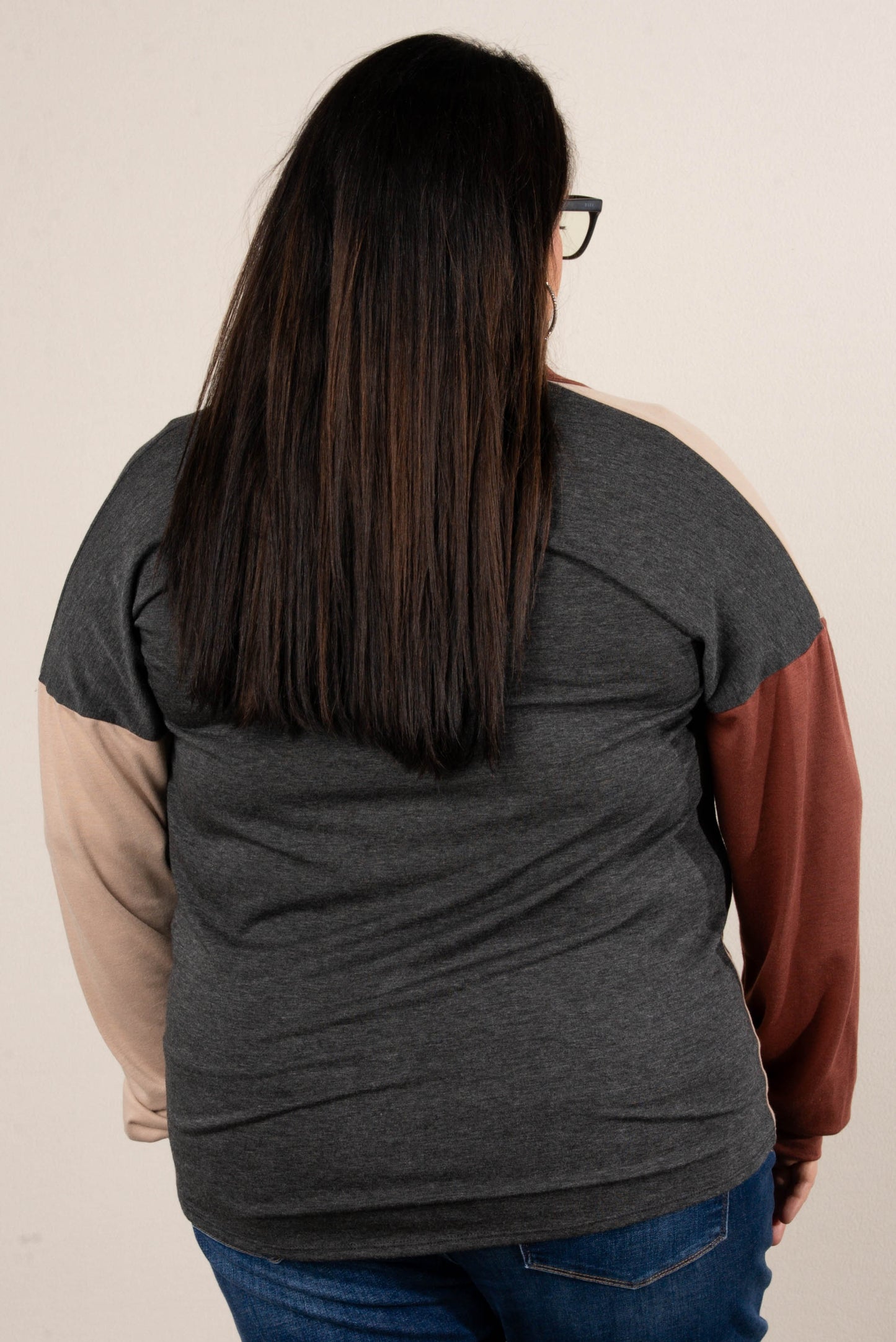 Pamela Color Block Shacket