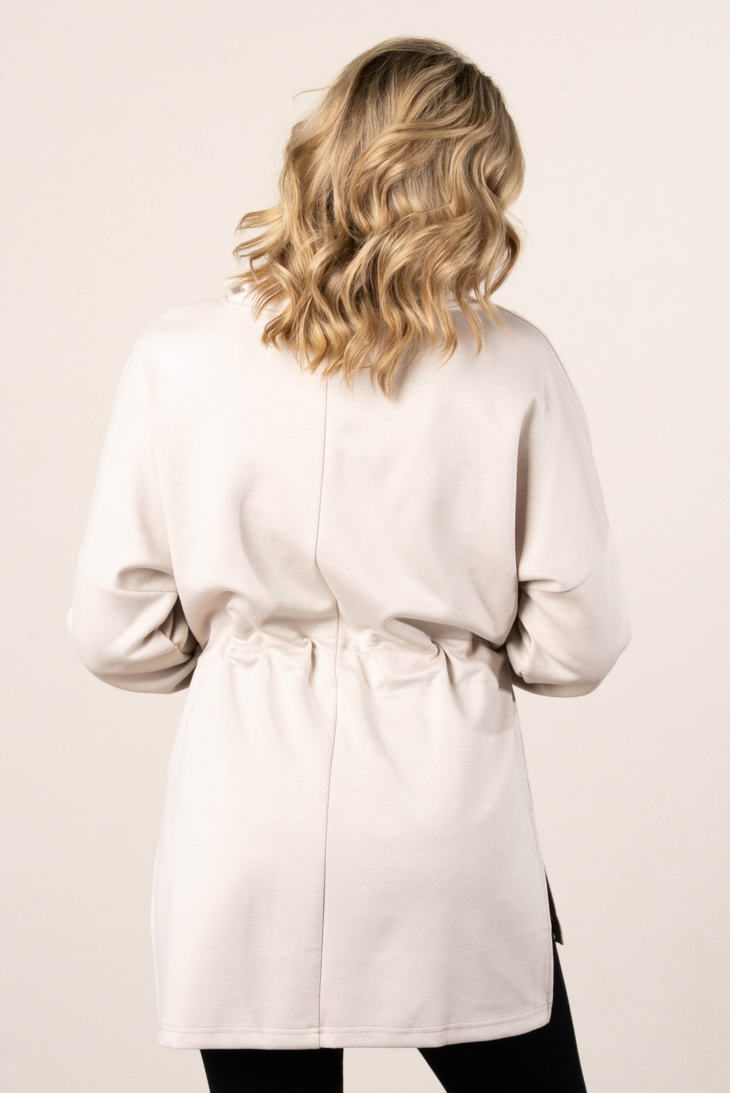 Christina Cowl Neck Bungee Waist Tunic