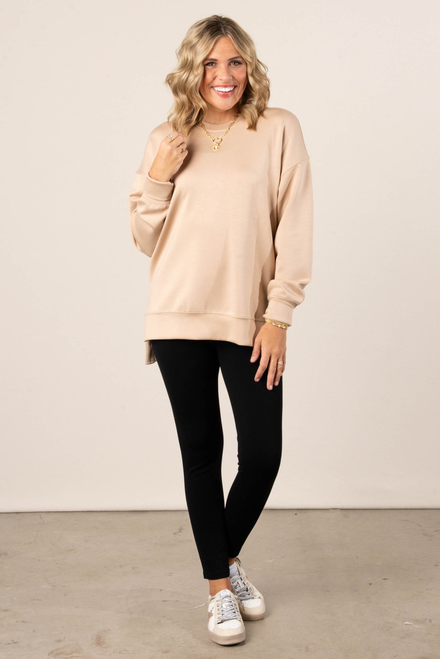 Brenda Thumbhole Cuff Pullover