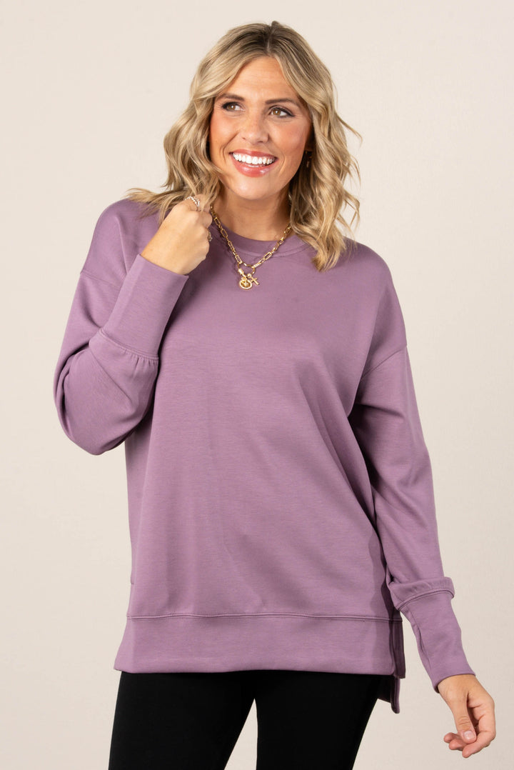 Brenda Thumbhole Cuff Pullover