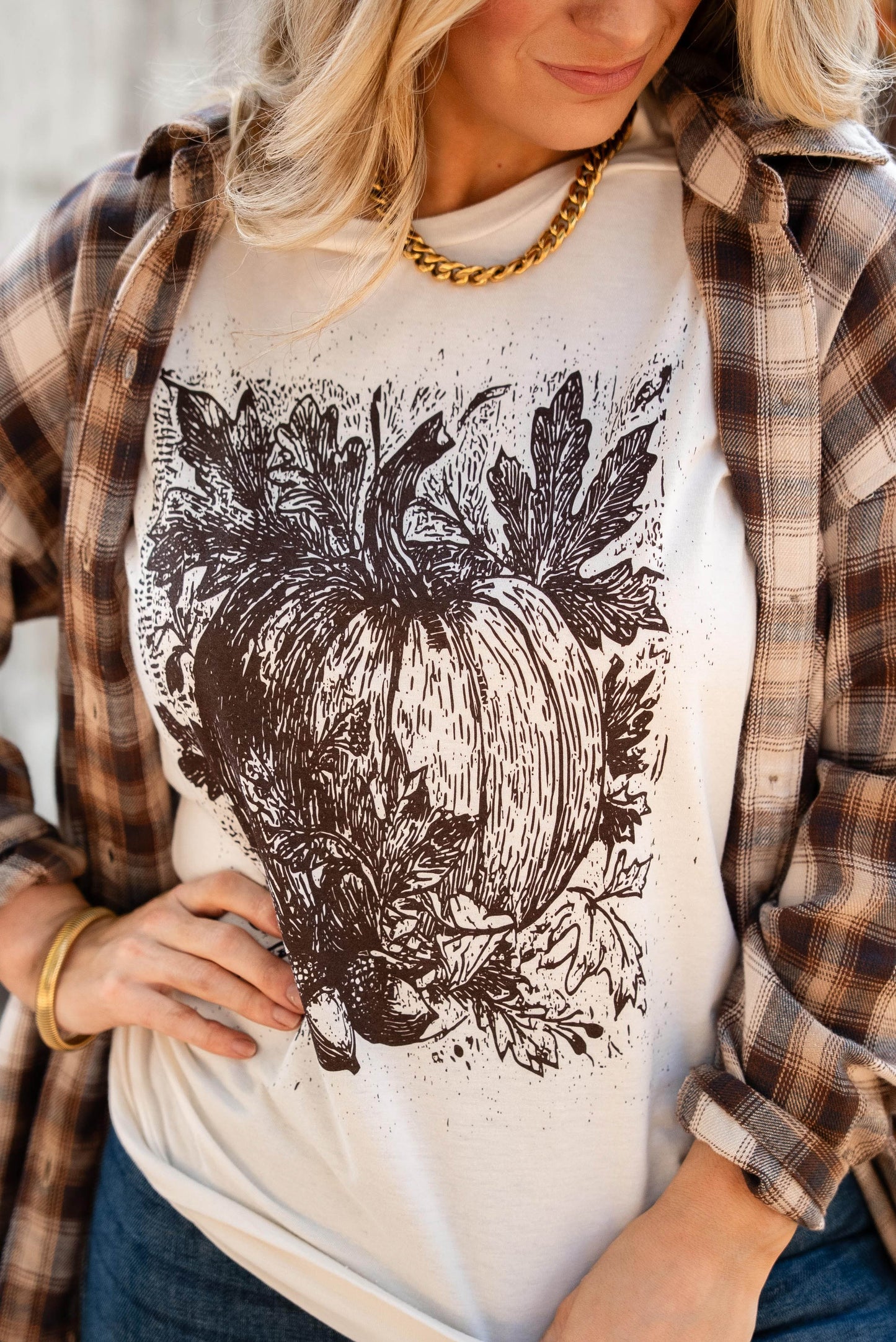 Fall Pumpkin Graphic Tee
