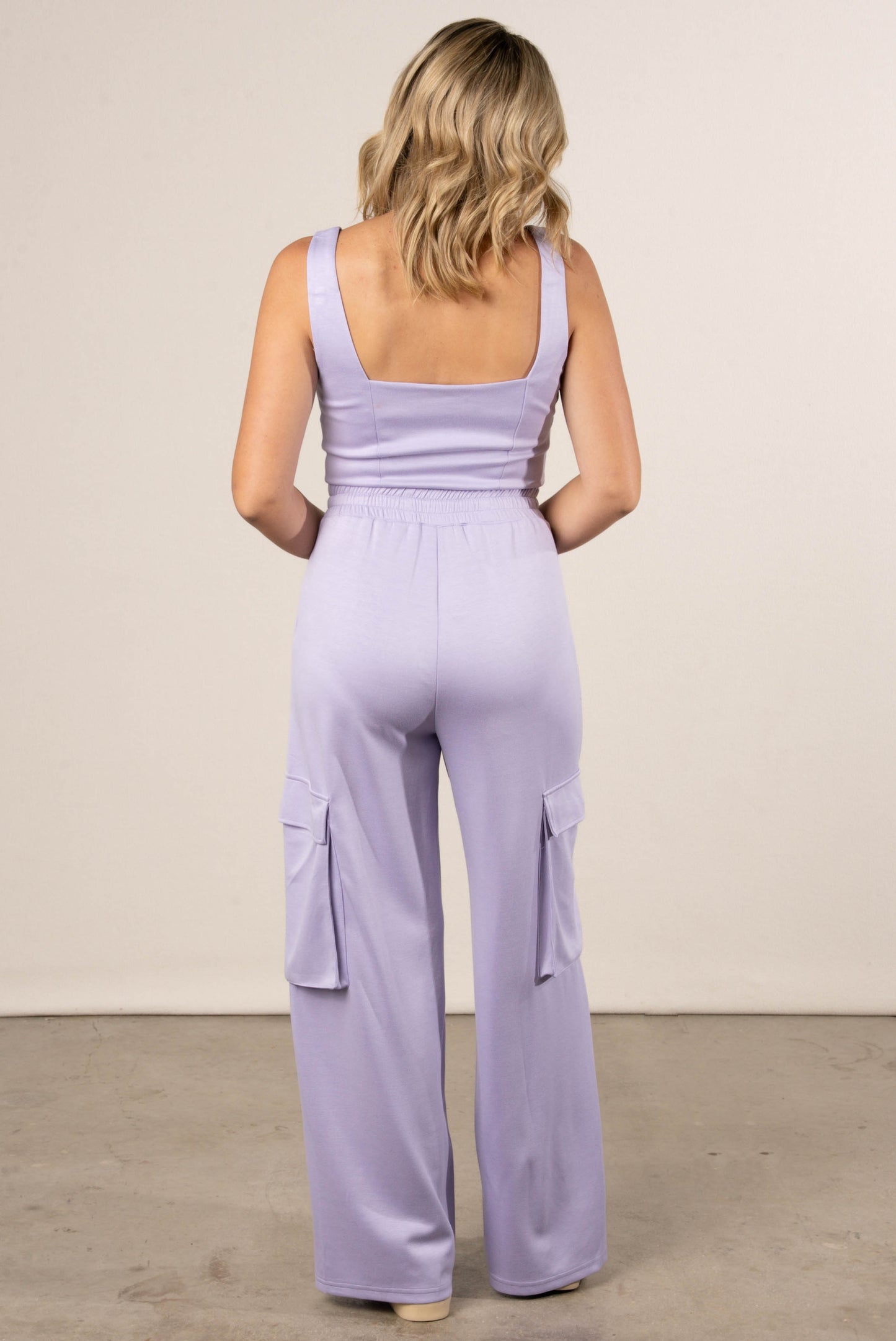 Aubrie Sleeveless Square Neck Jumpsuit