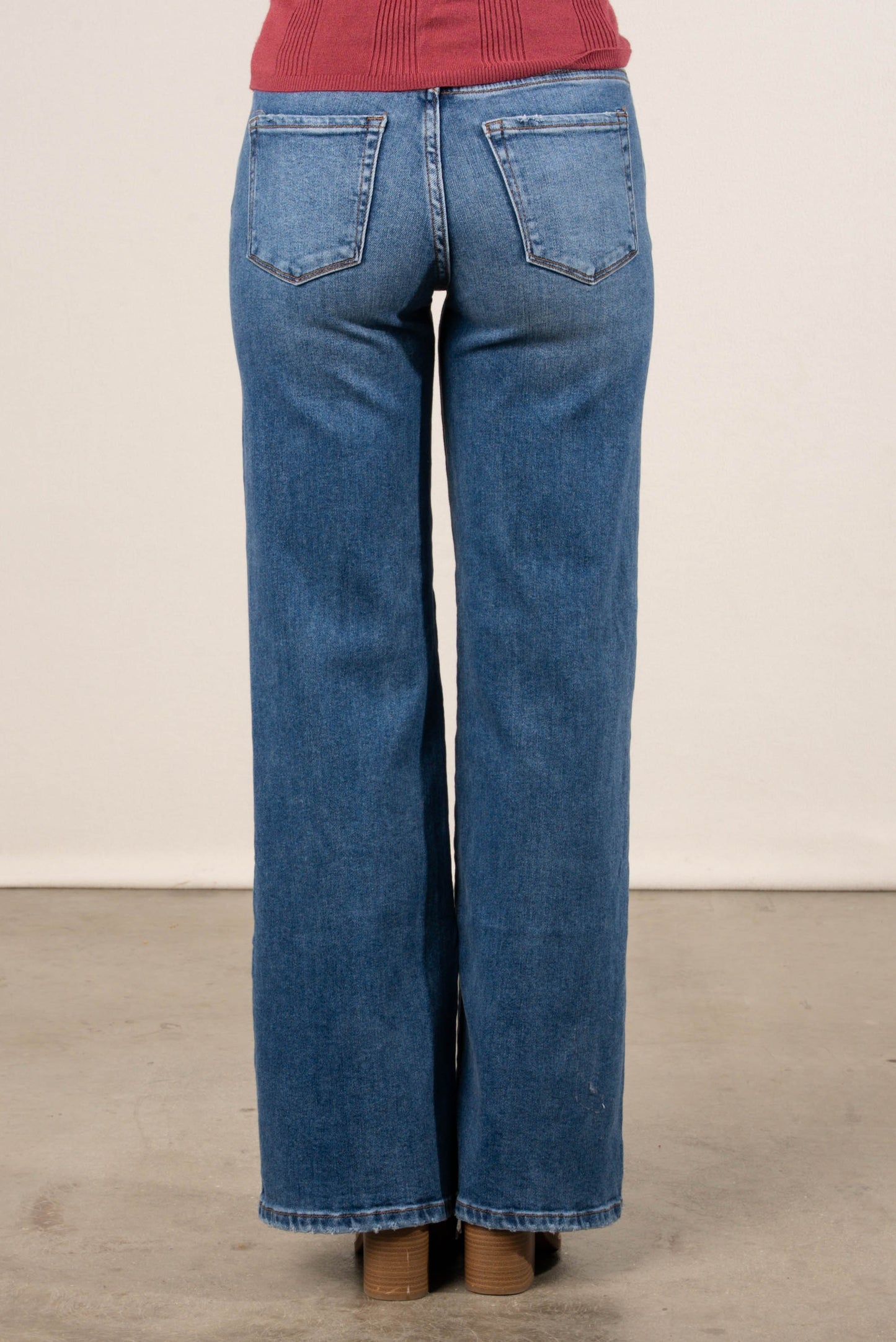 Zenana | Spencer High Rise Wide Leg Jeans