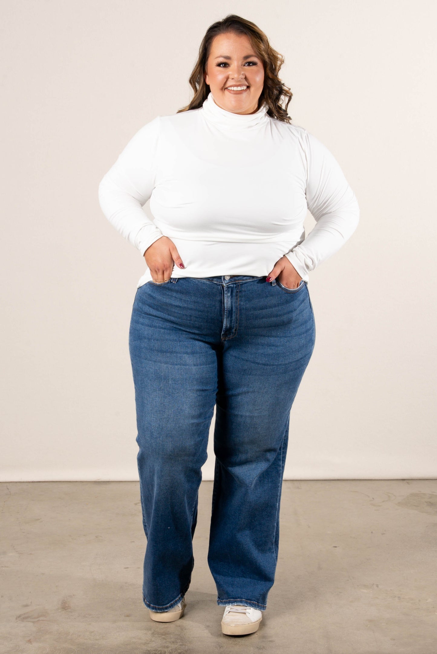 Zenana | Spencer High Rise Wide Leg Jeans