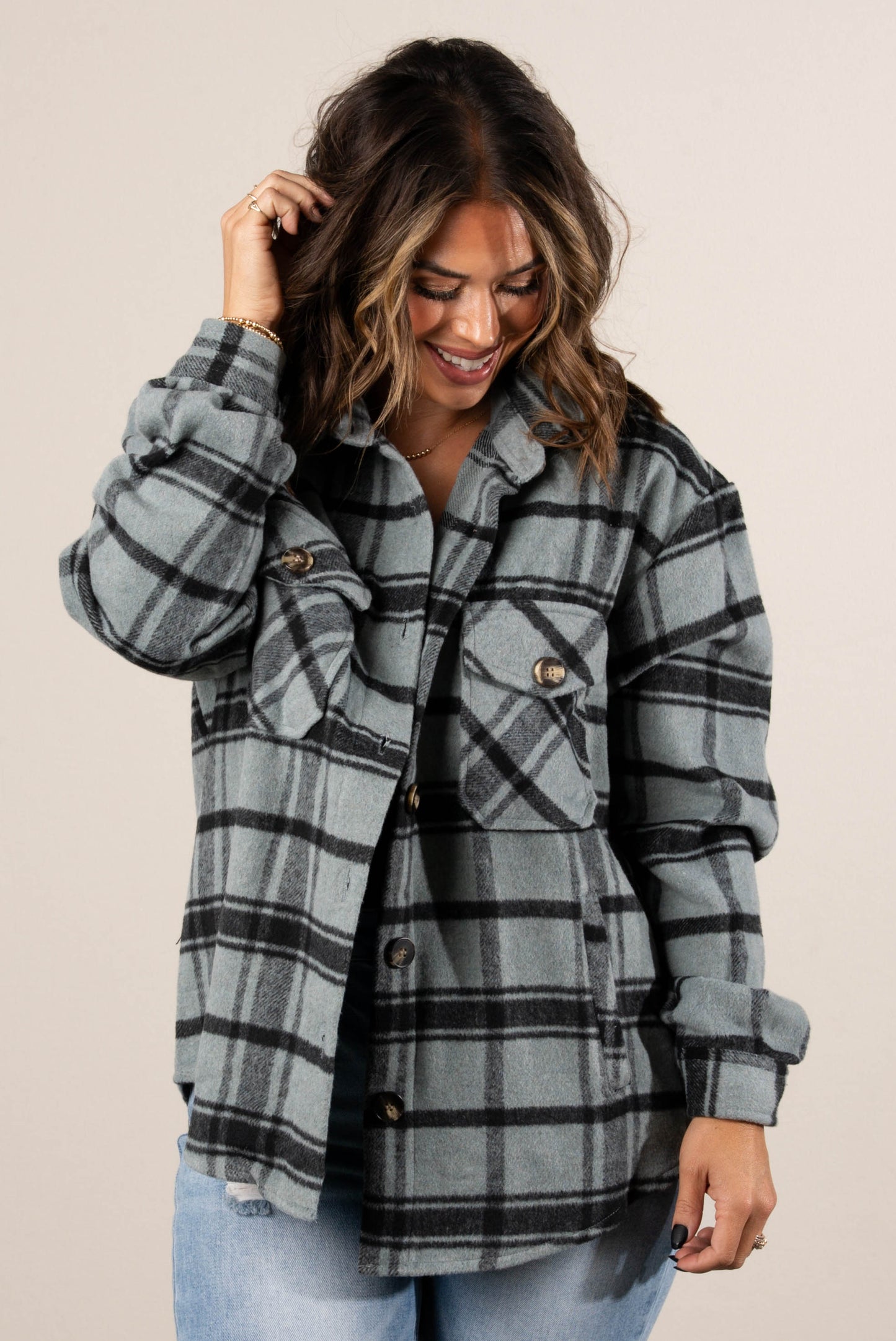 The Highland Plaid Flannel Shacket