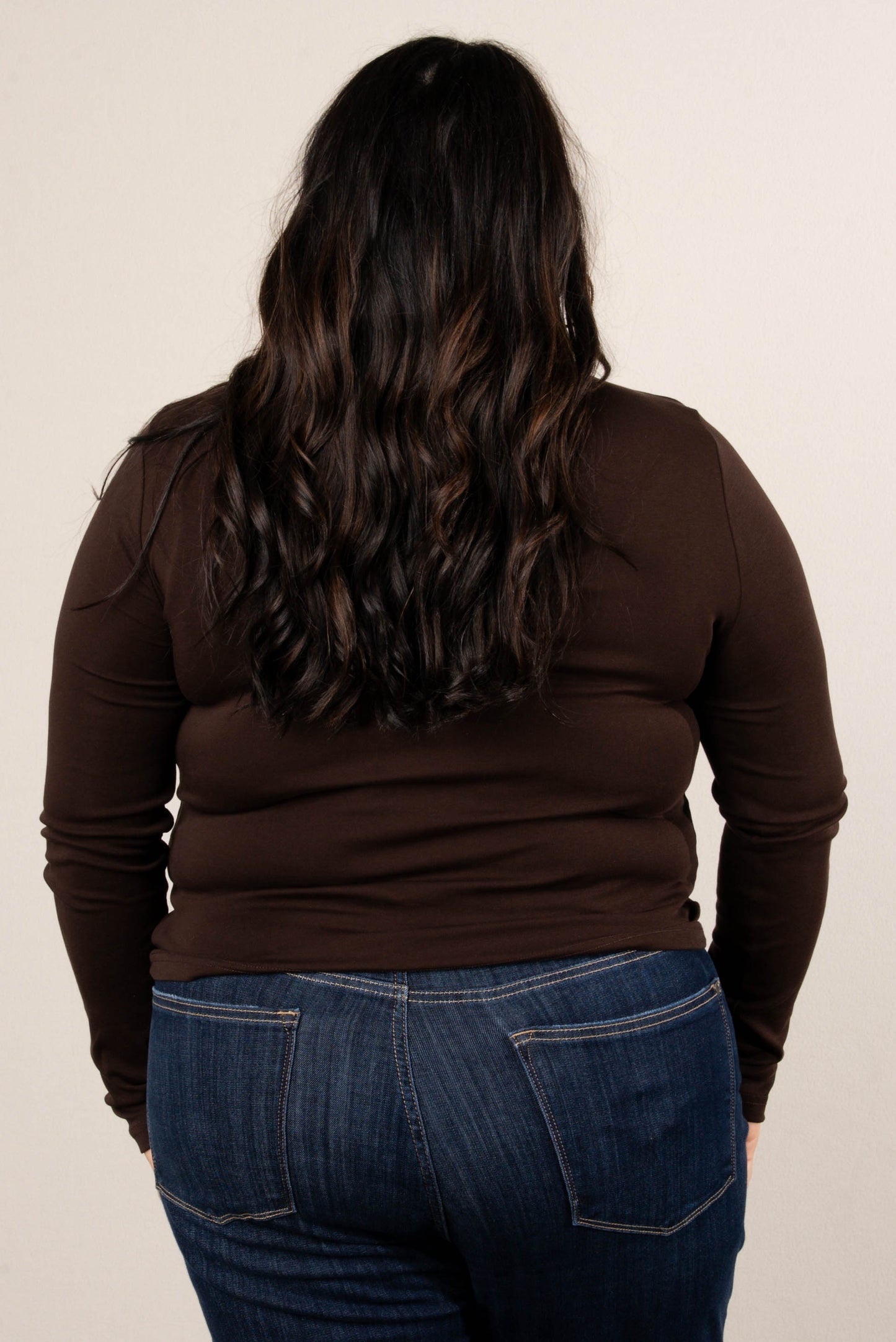 Keep Things Simple Mock Neck Top