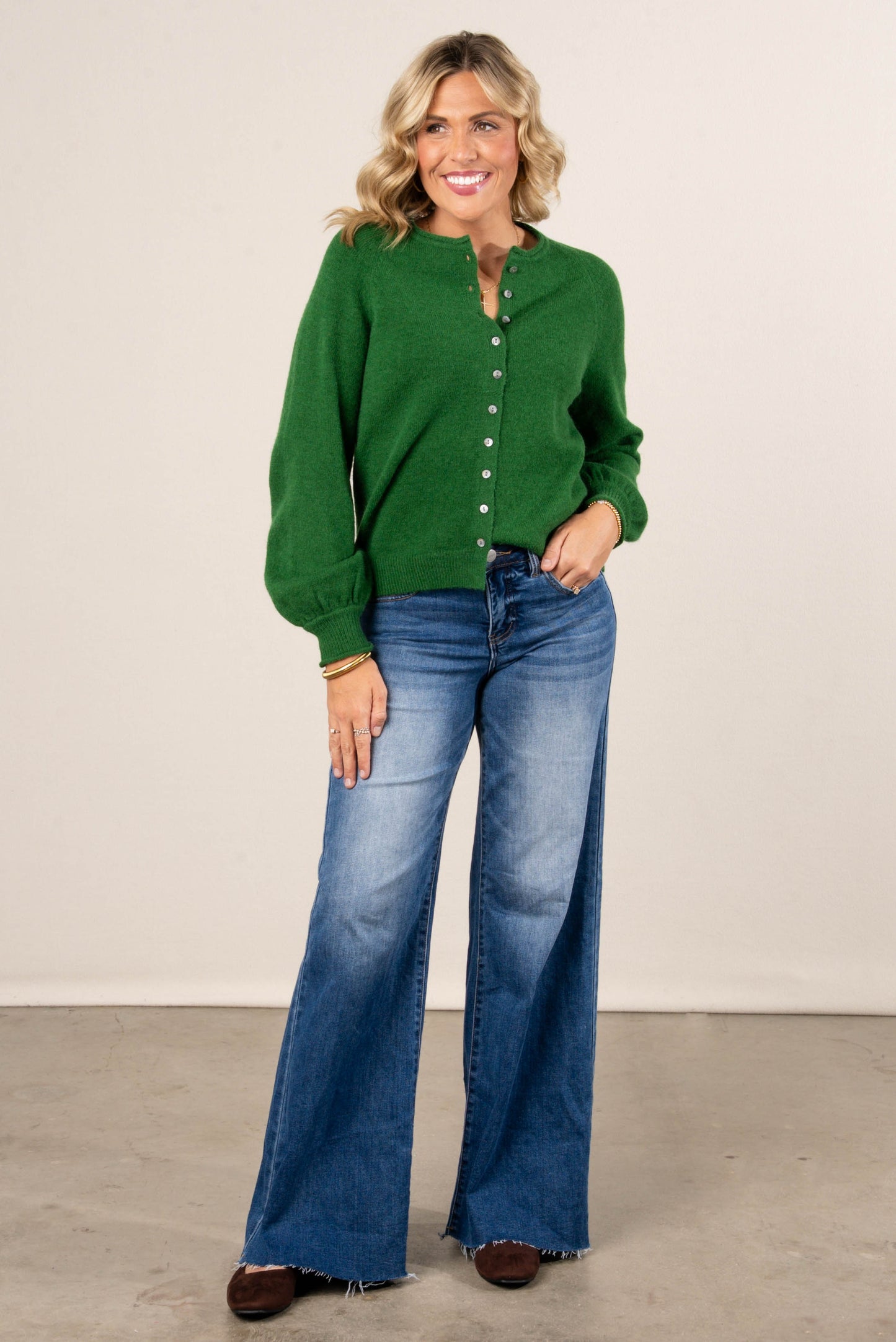 The Heirloom Button Up Sweater Cardigan