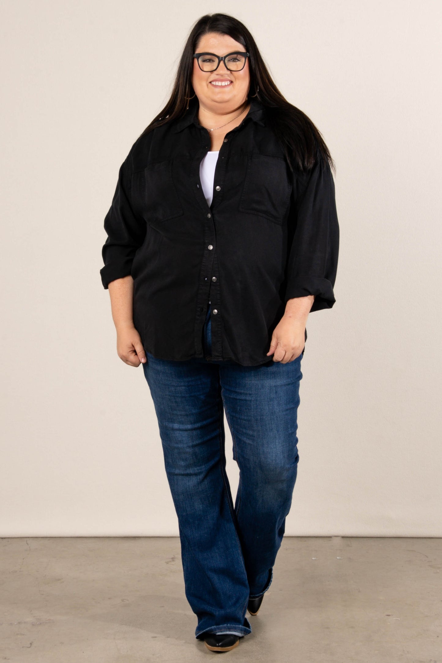 Risen Esther Oversized Tencel Shirt