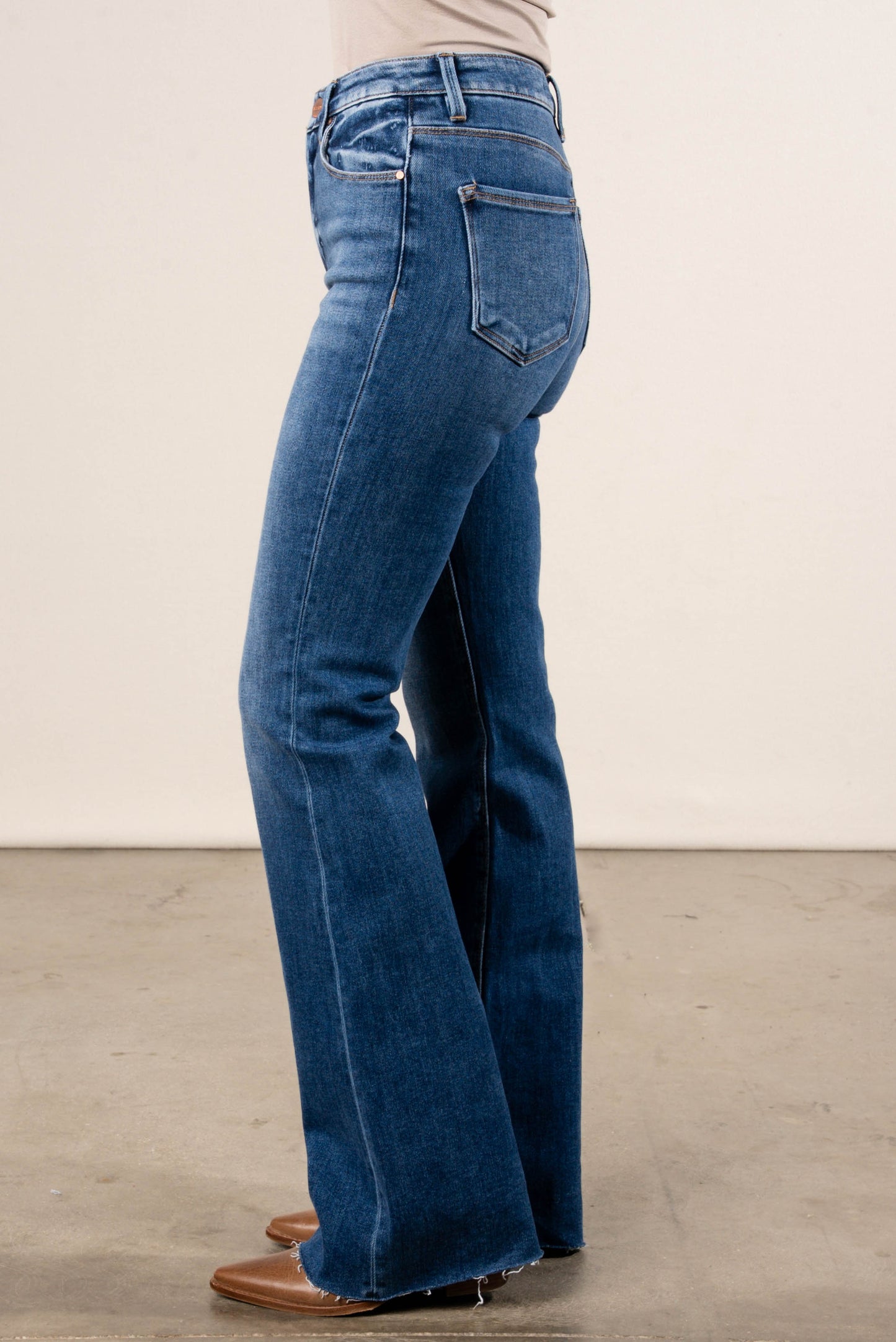 Risen Alora High Rise Flare Jeans